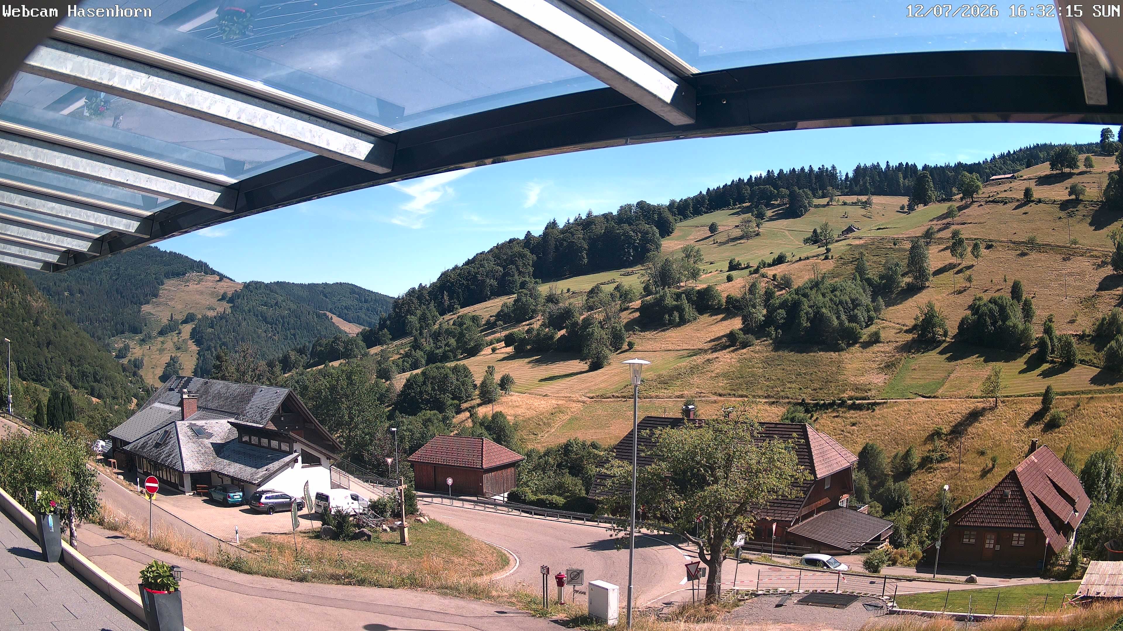 Archived image Webcam Hasenhorn mountain (Black Forest)