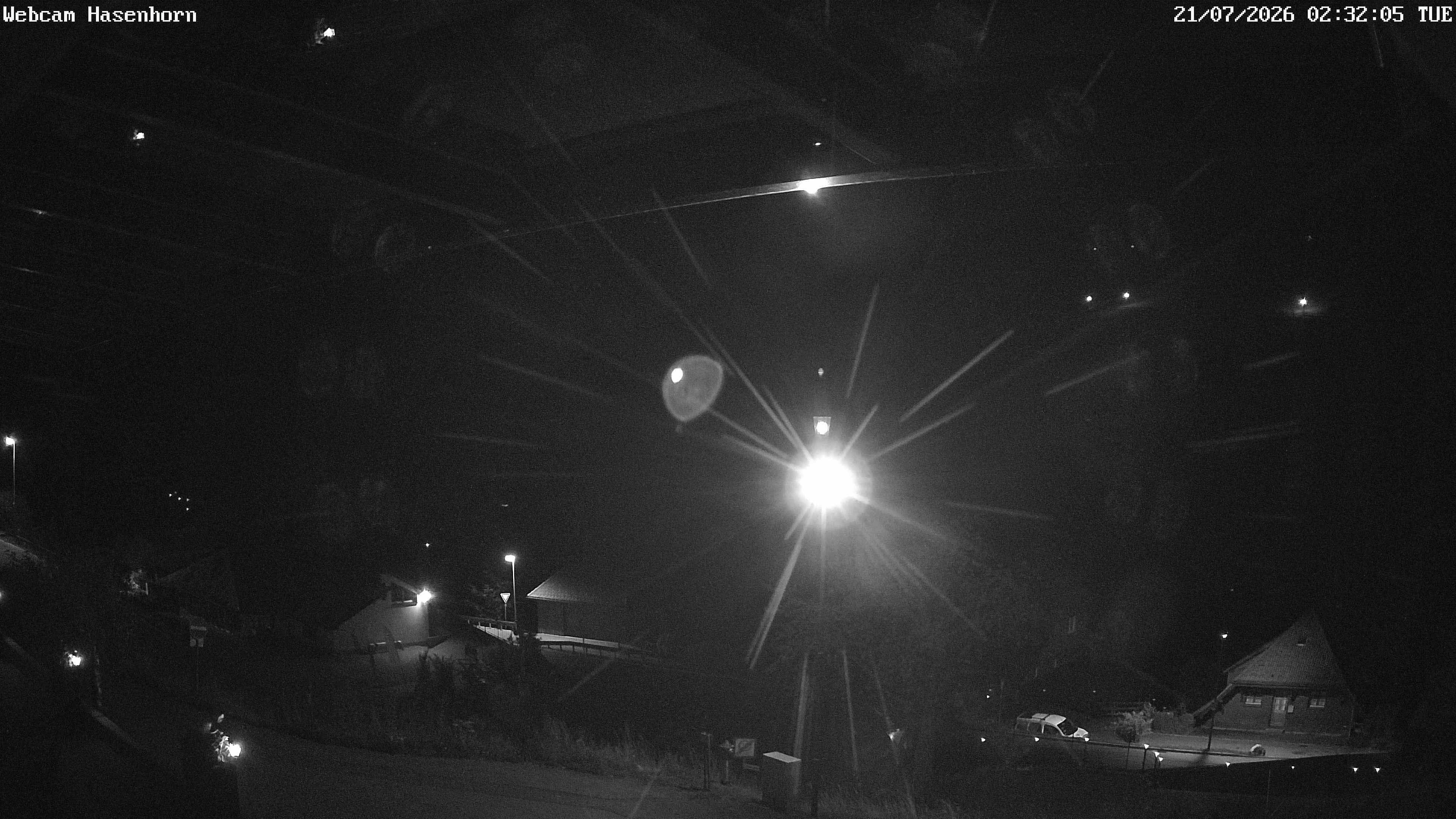 Archived image Webcam Hasenhorn mountain (Black Forest)