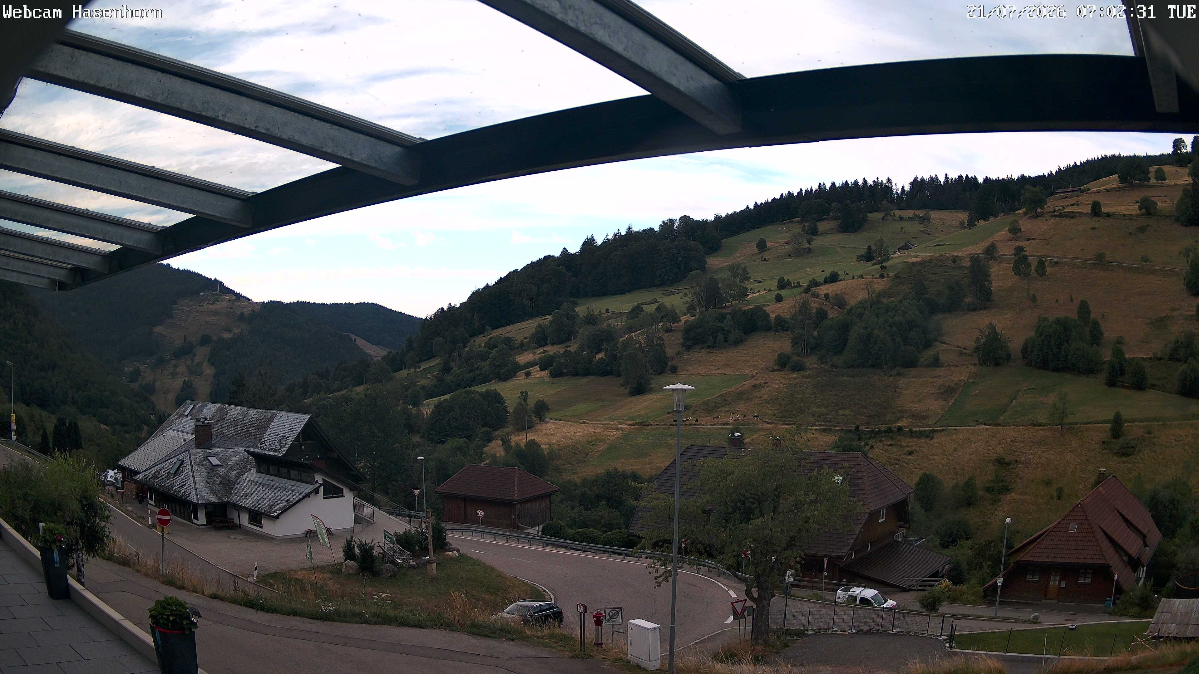 Archived image Webcam Hasenhorn mountain (Black Forest)