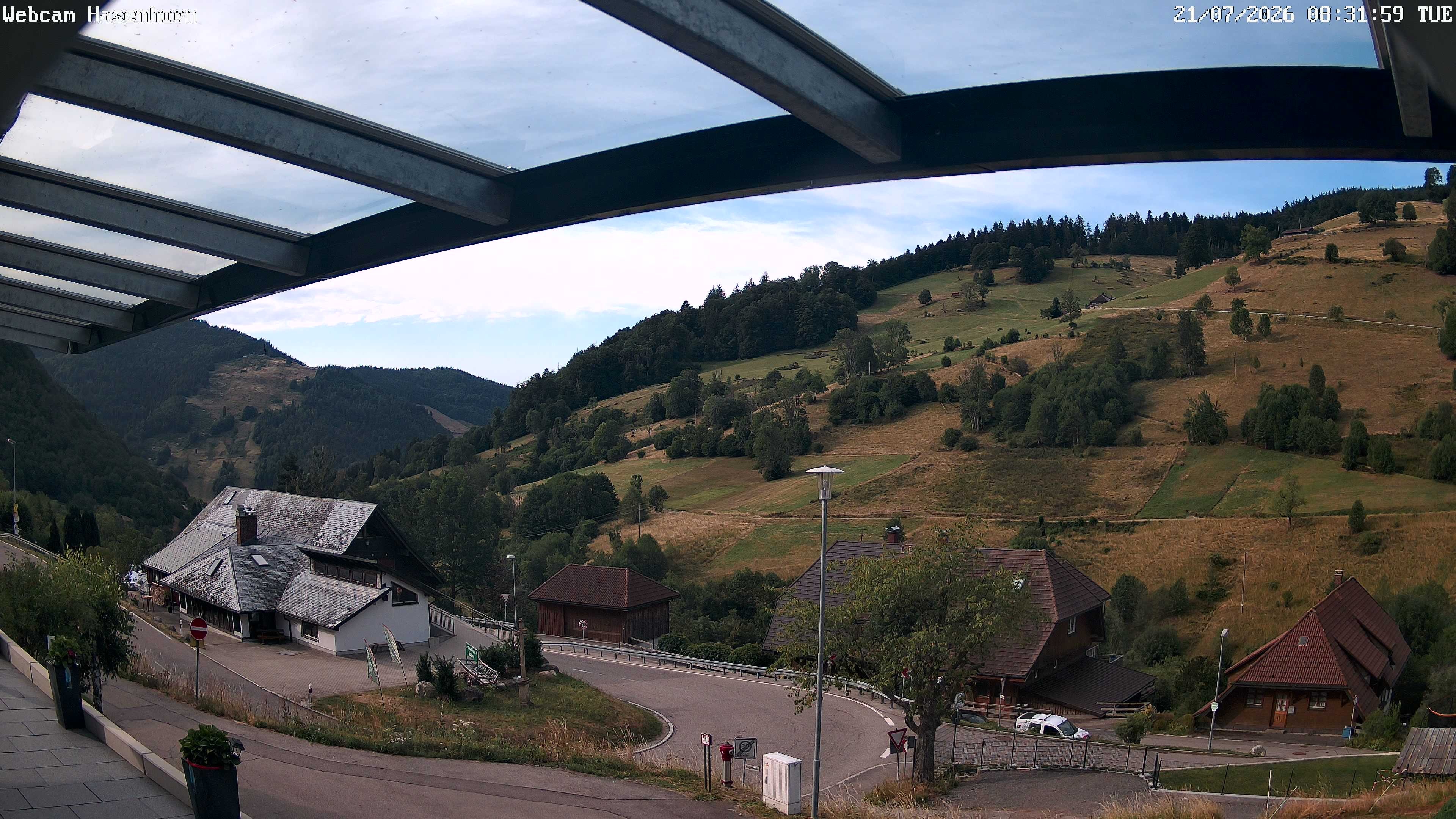Archived image Webcam Hasenhorn mountain (Black Forest)