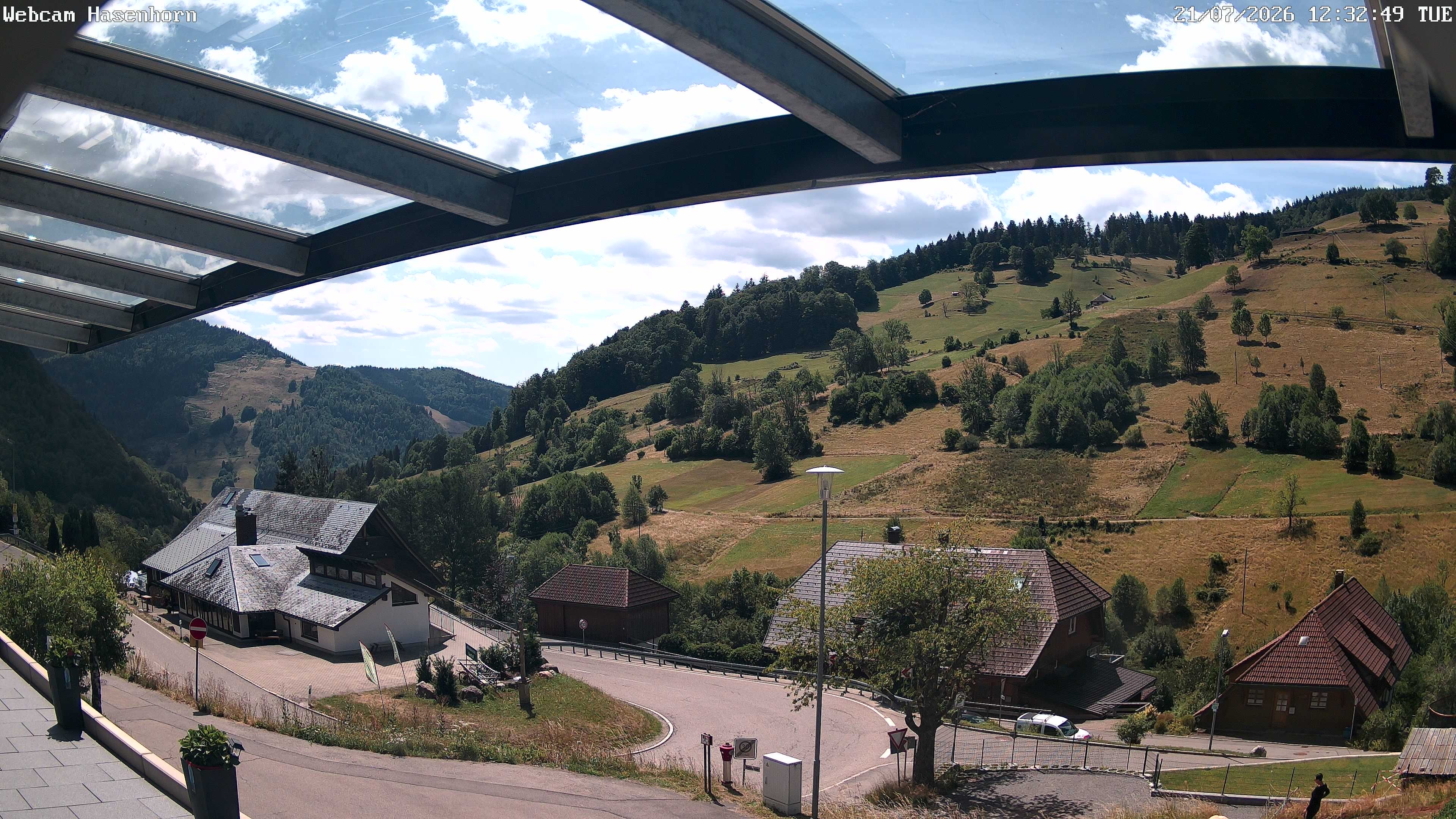 Archived image Webcam Hasenhorn mountain (Black Forest)