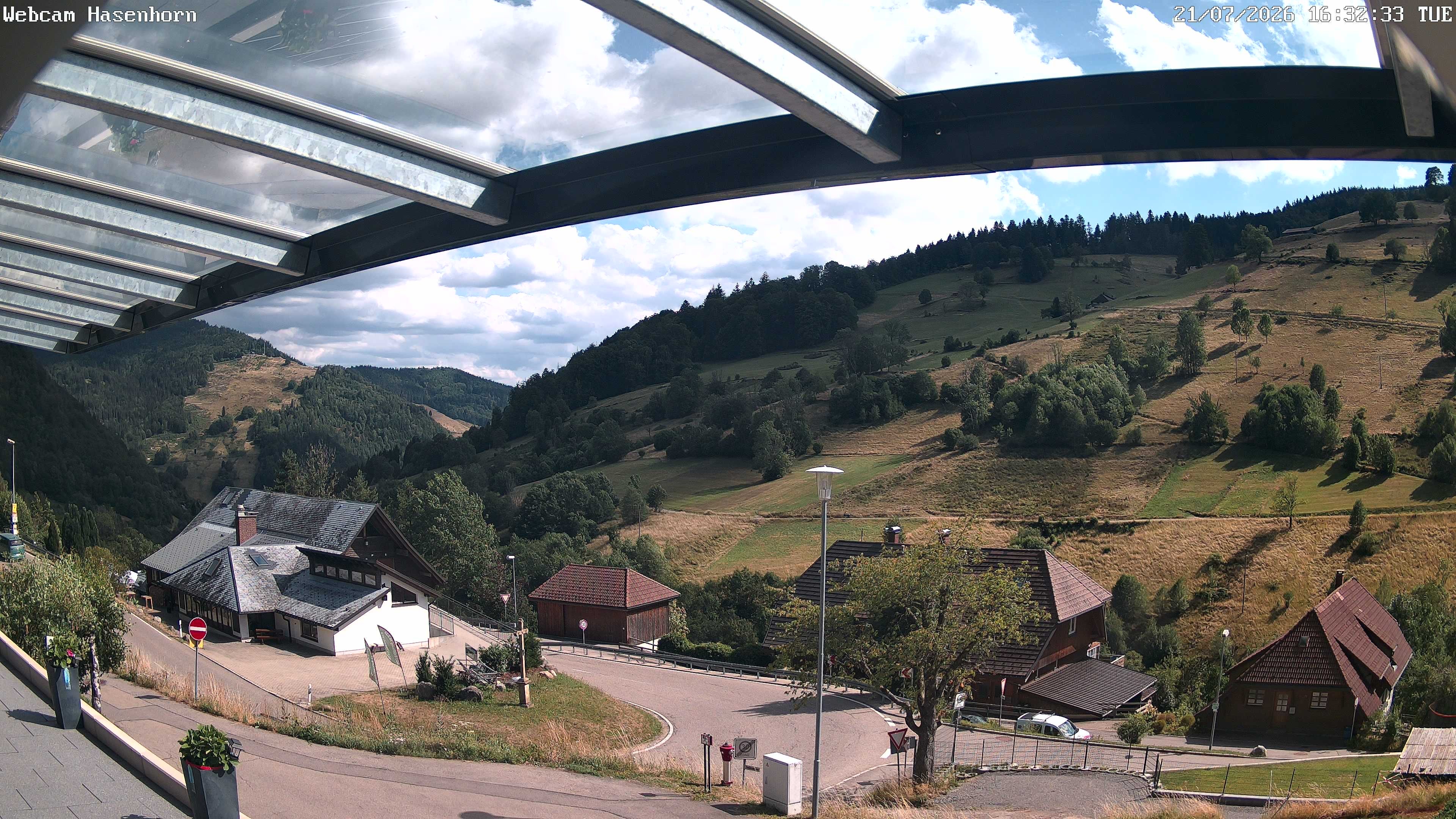 Archived image Webcam Hasenhorn mountain (Black Forest)