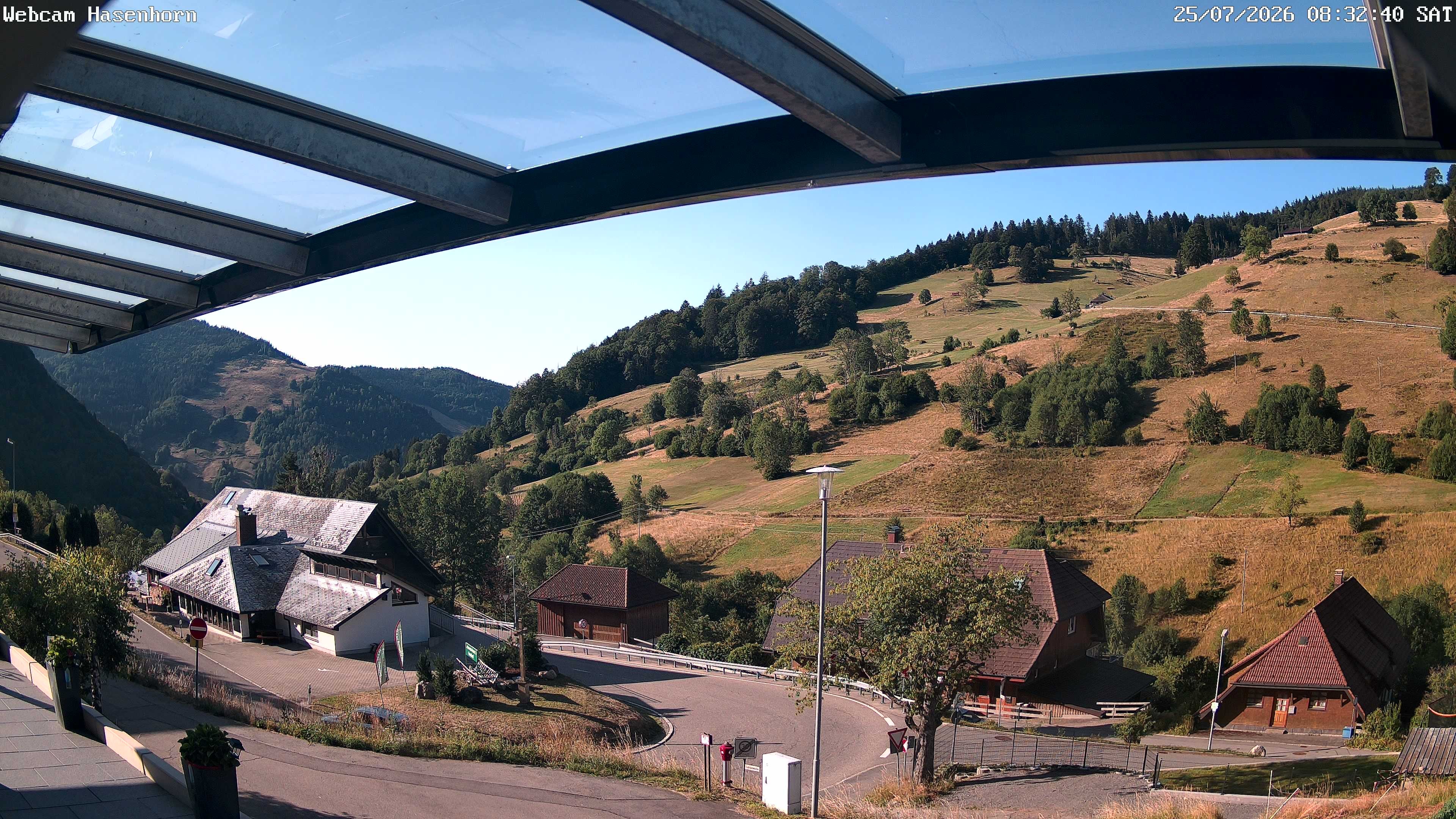 Archived image Webcam Hasenhorn mountain (Black Forest)