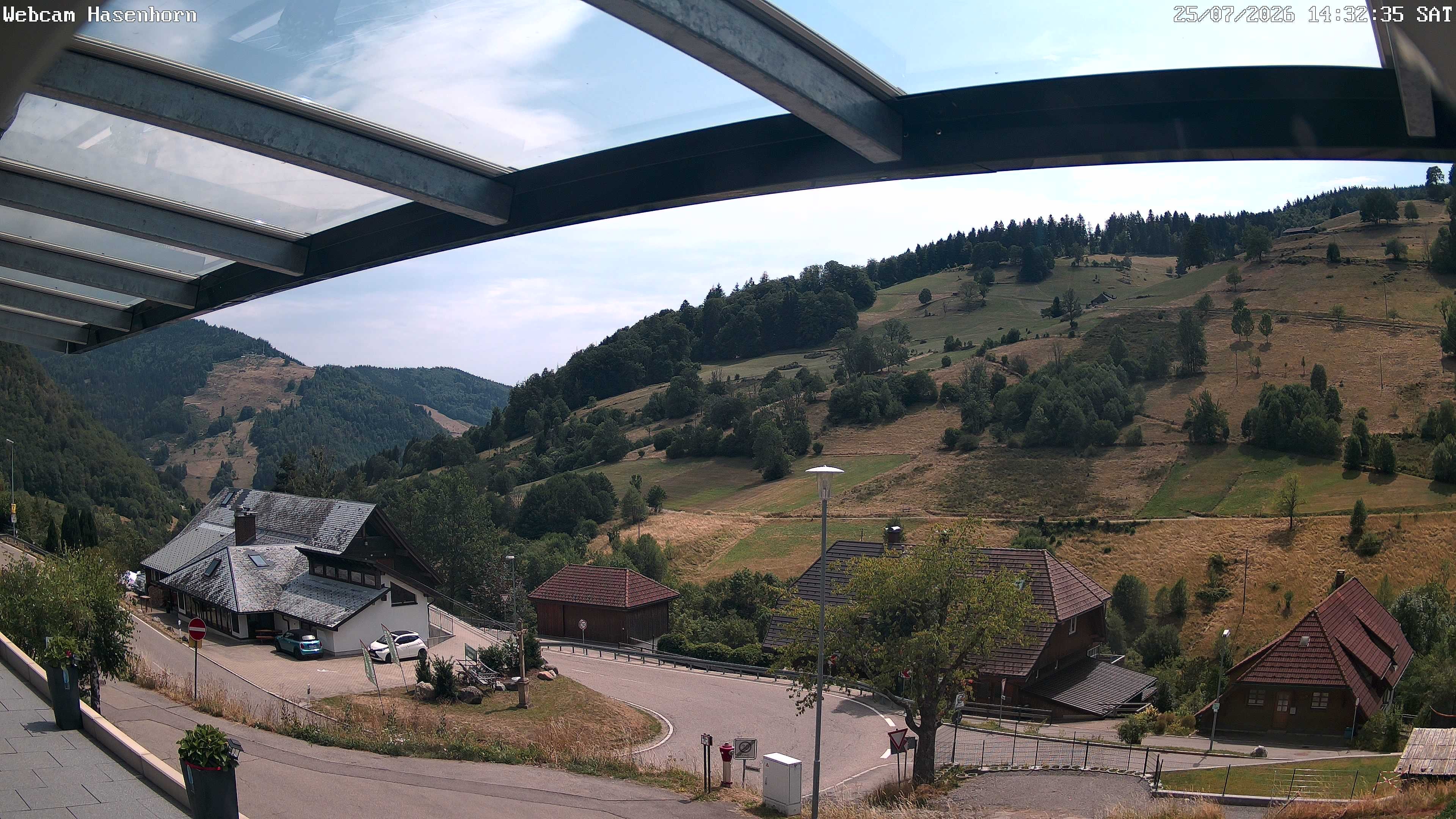 Archived image Webcam Hasenhorn mountain (Black Forest)