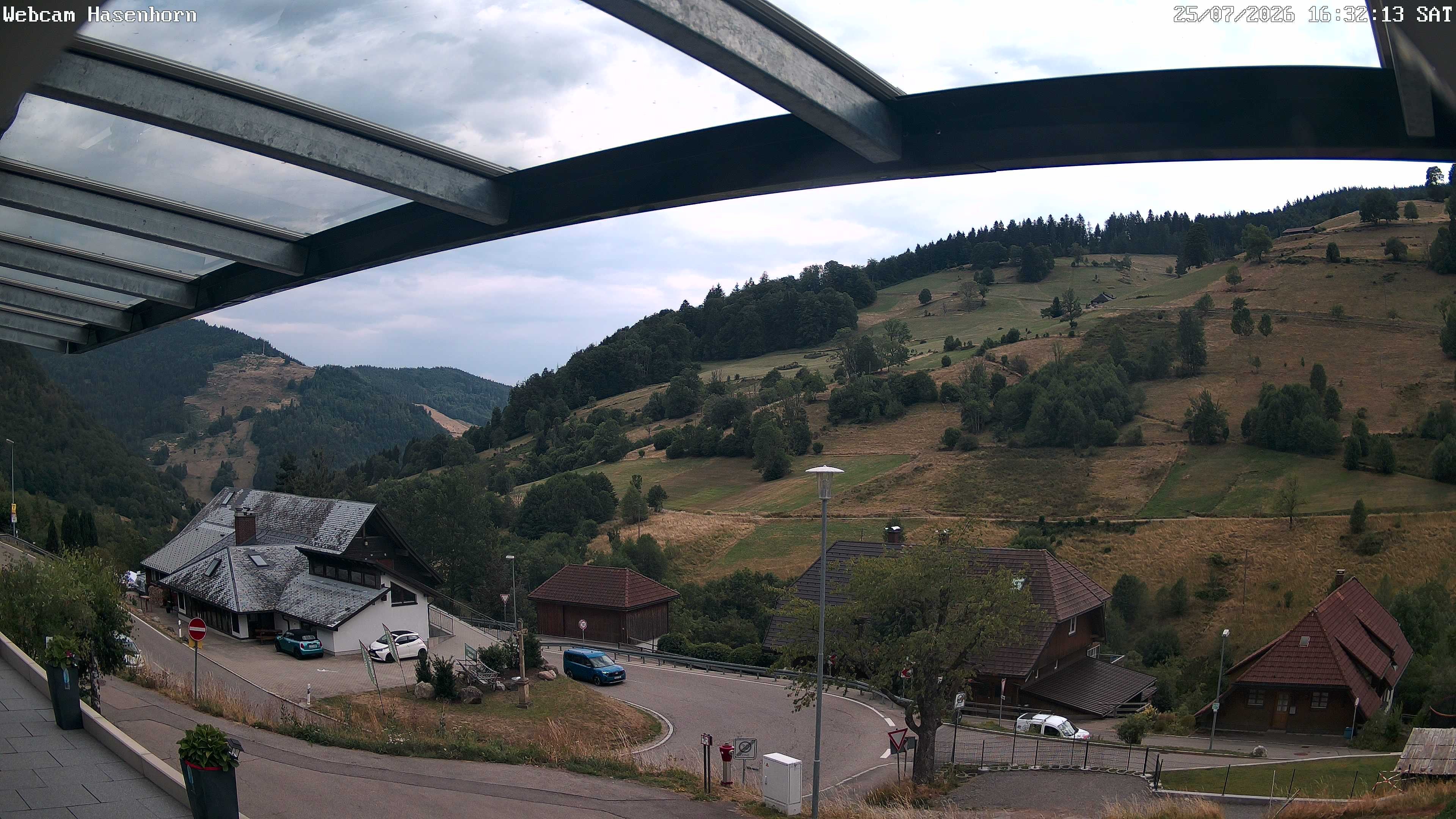 Archived image Webcam Hasenhorn mountain (Black Forest)