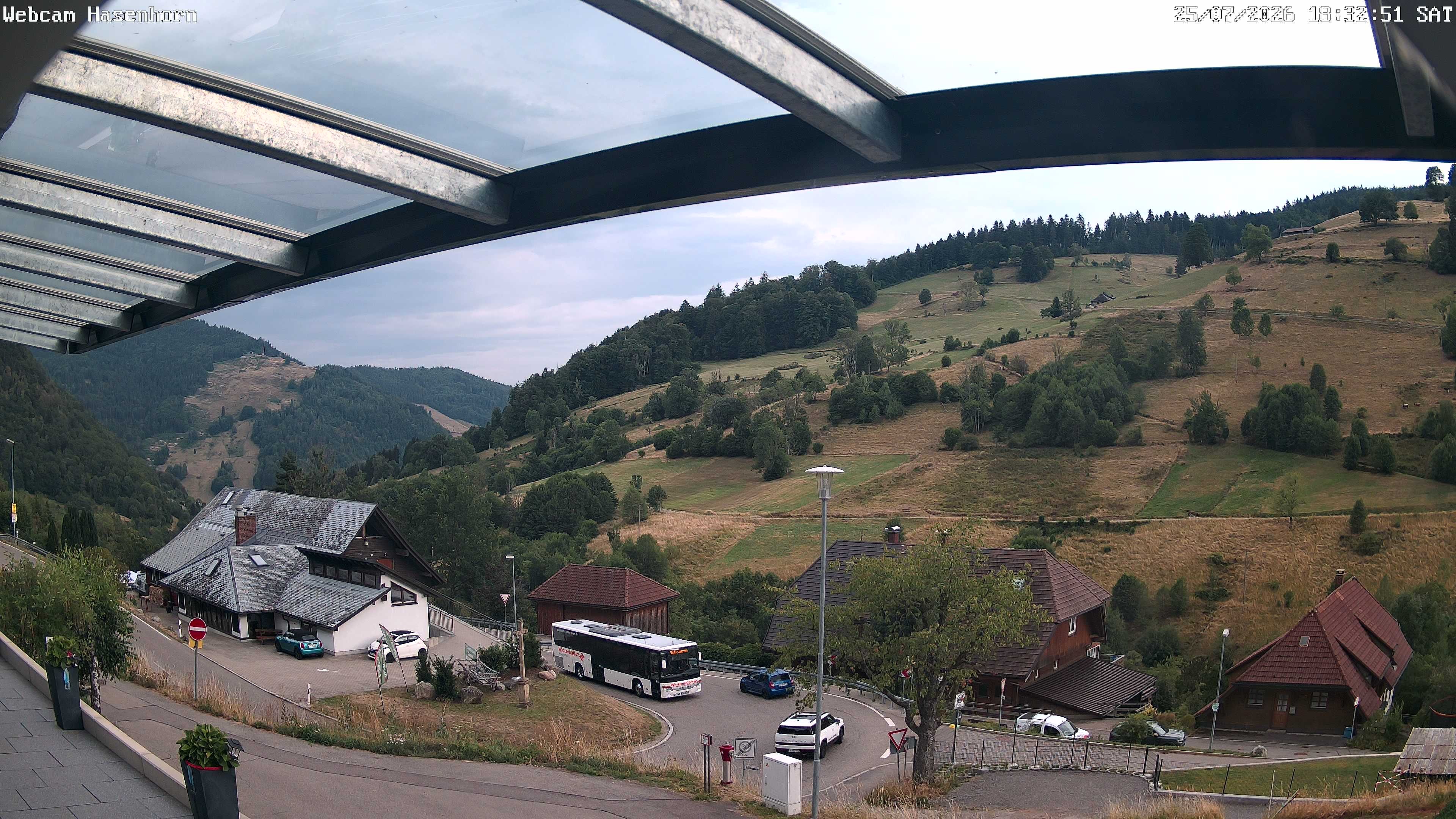 Archived image Webcam Hasenhorn mountain (Black Forest)