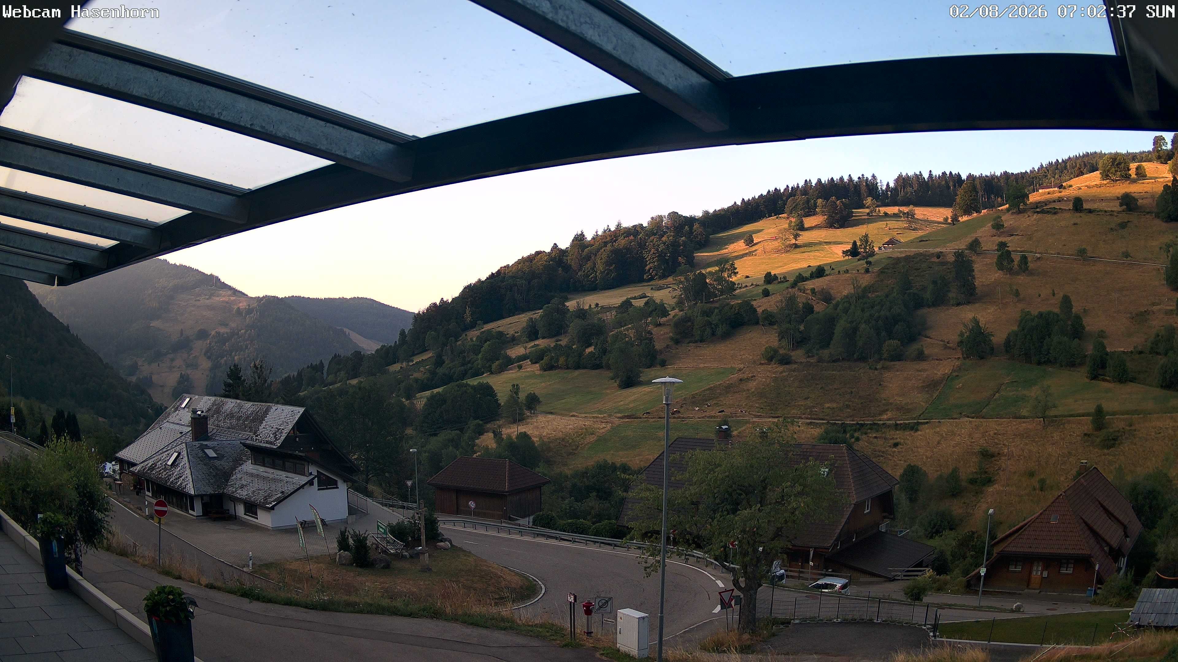Archived image Webcam Hasenhorn mountain (Black Forest)