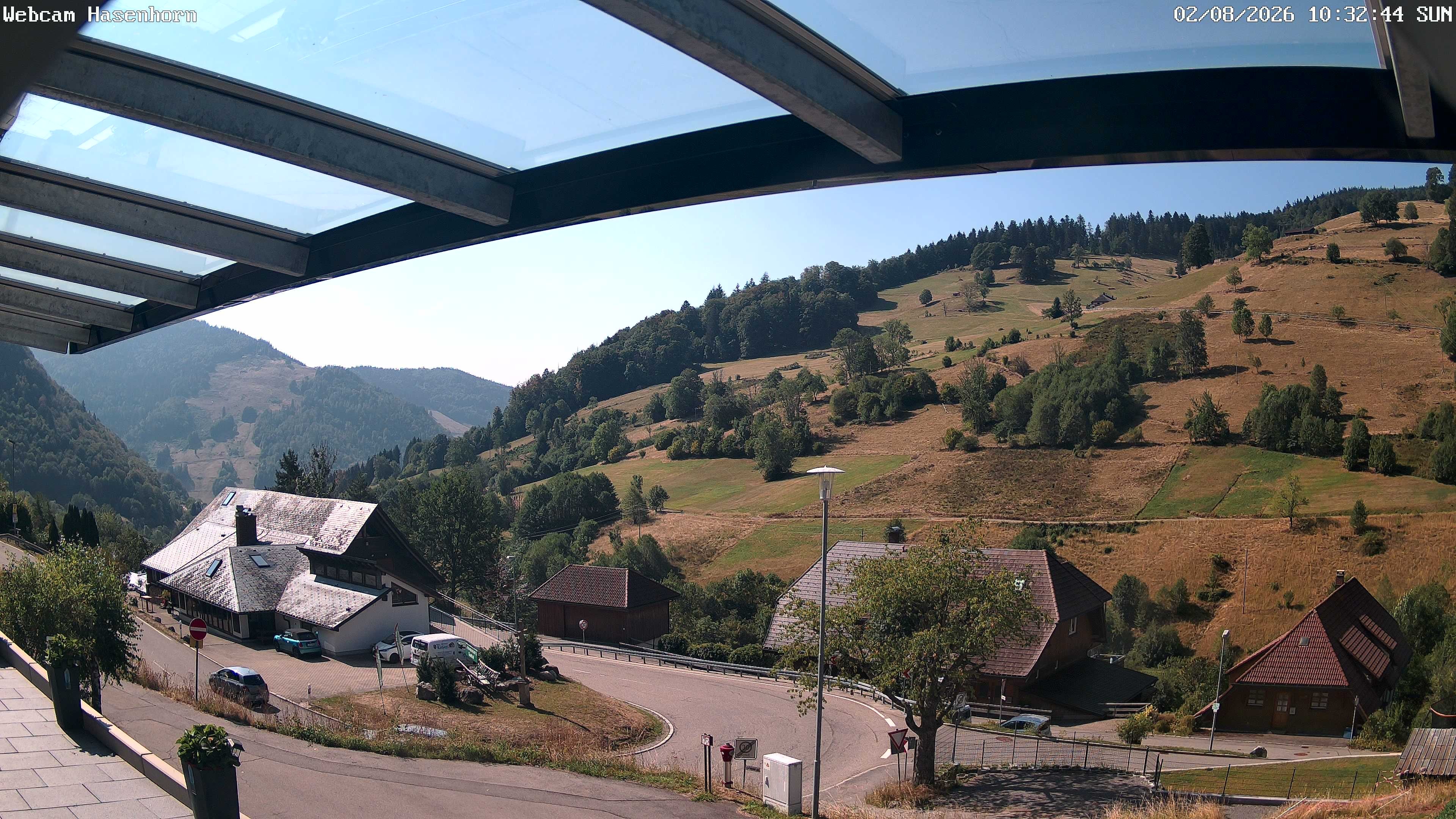 Archived image Webcam Hasenhorn mountain (Black Forest)