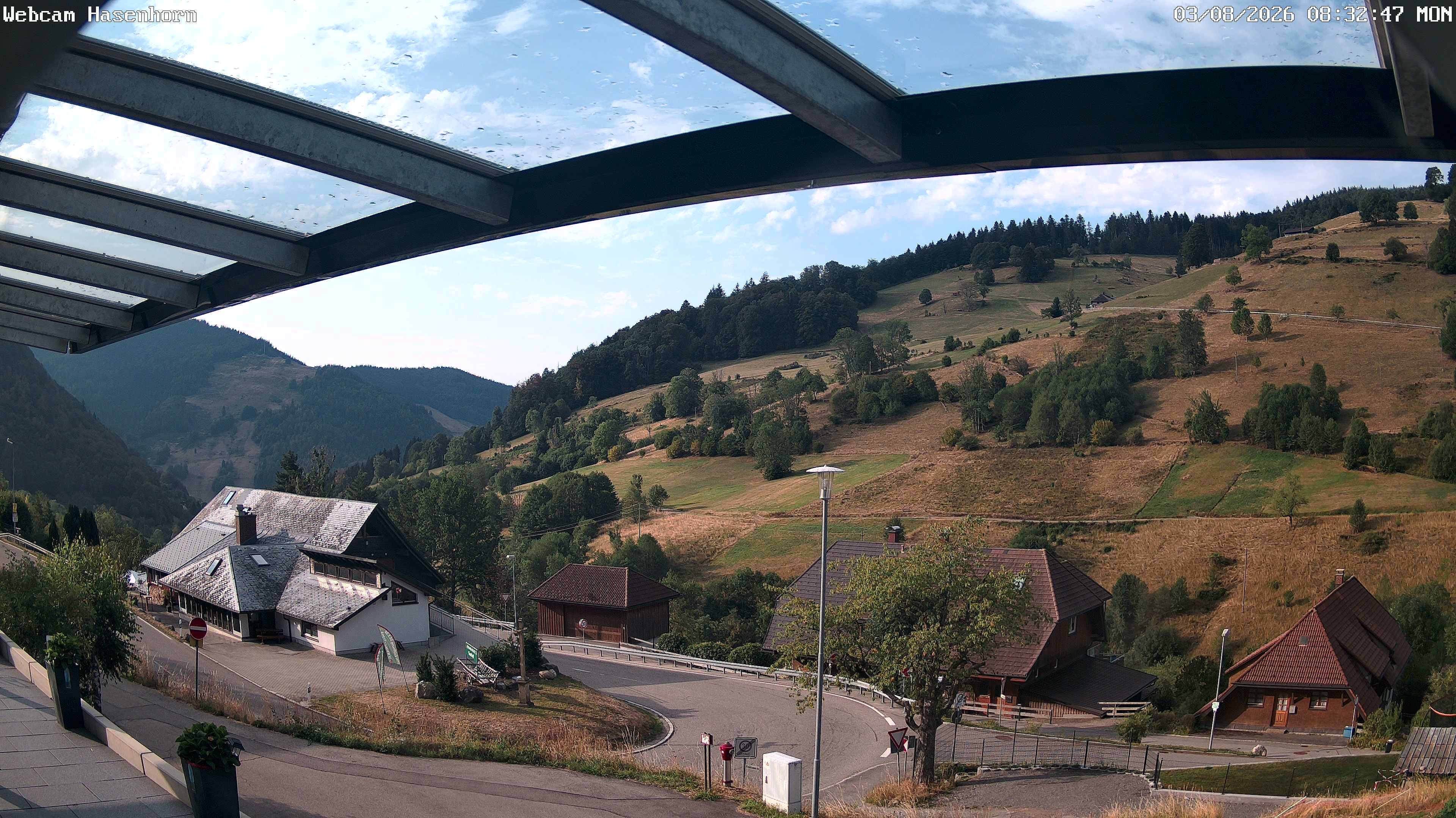 Archived image Webcam Hasenhorn mountain (Black Forest)