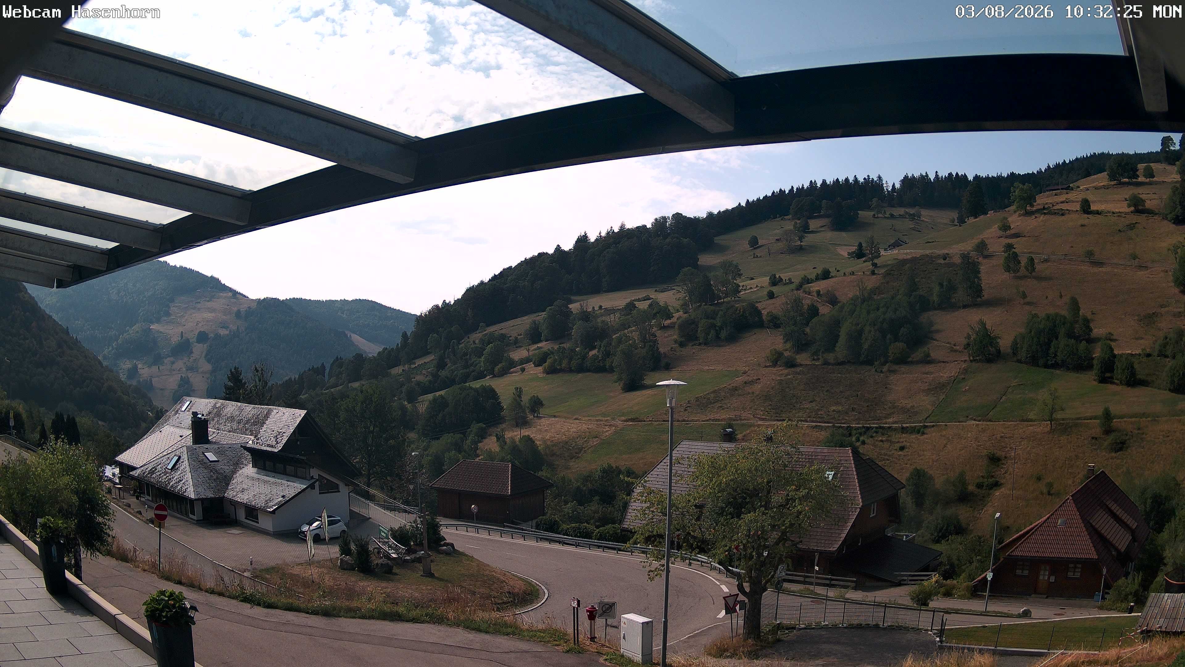 Archived image Webcam Hasenhorn mountain (Black Forest)
