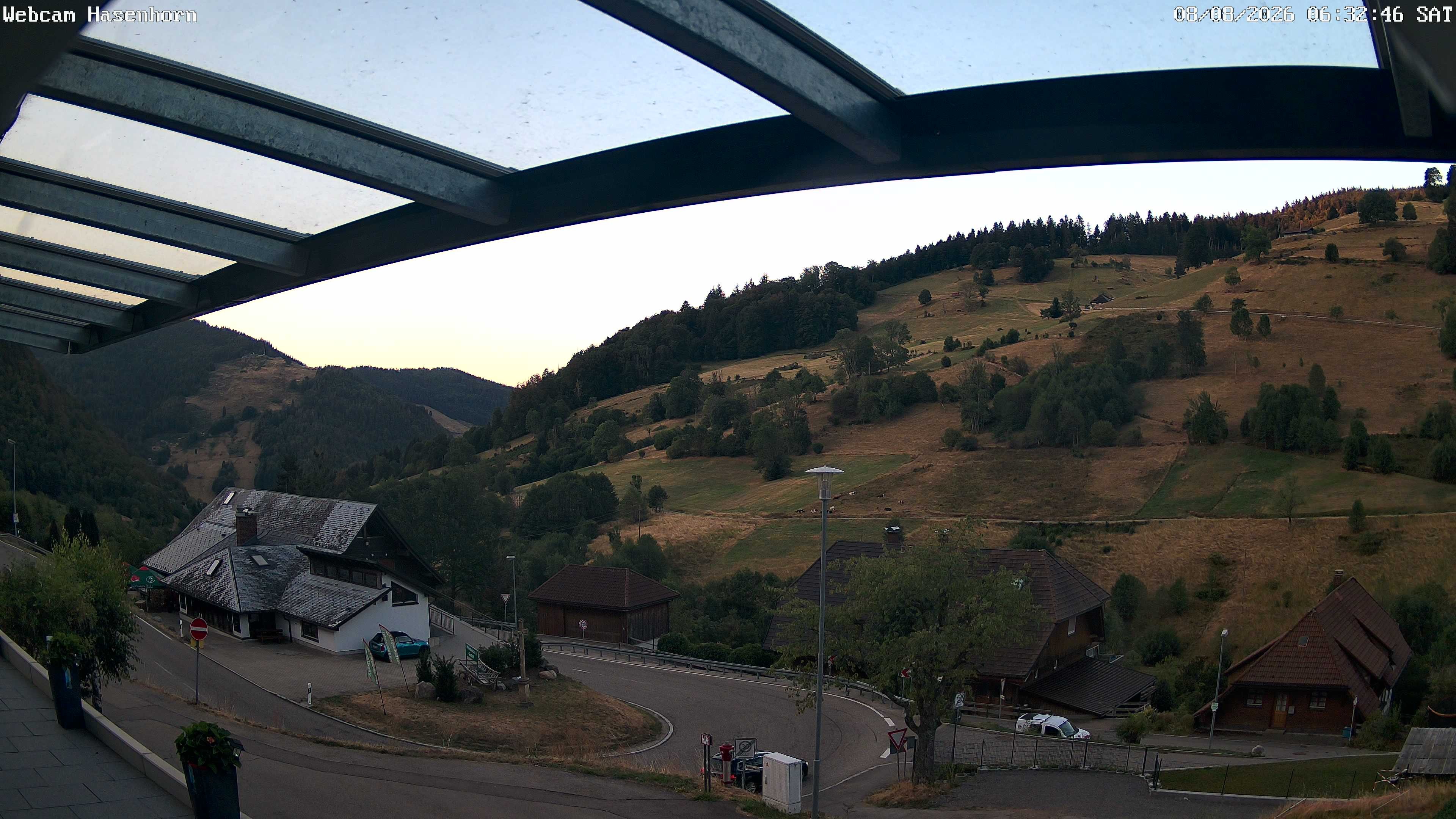Archived image Webcam Hasenhorn mountain (Black Forest)