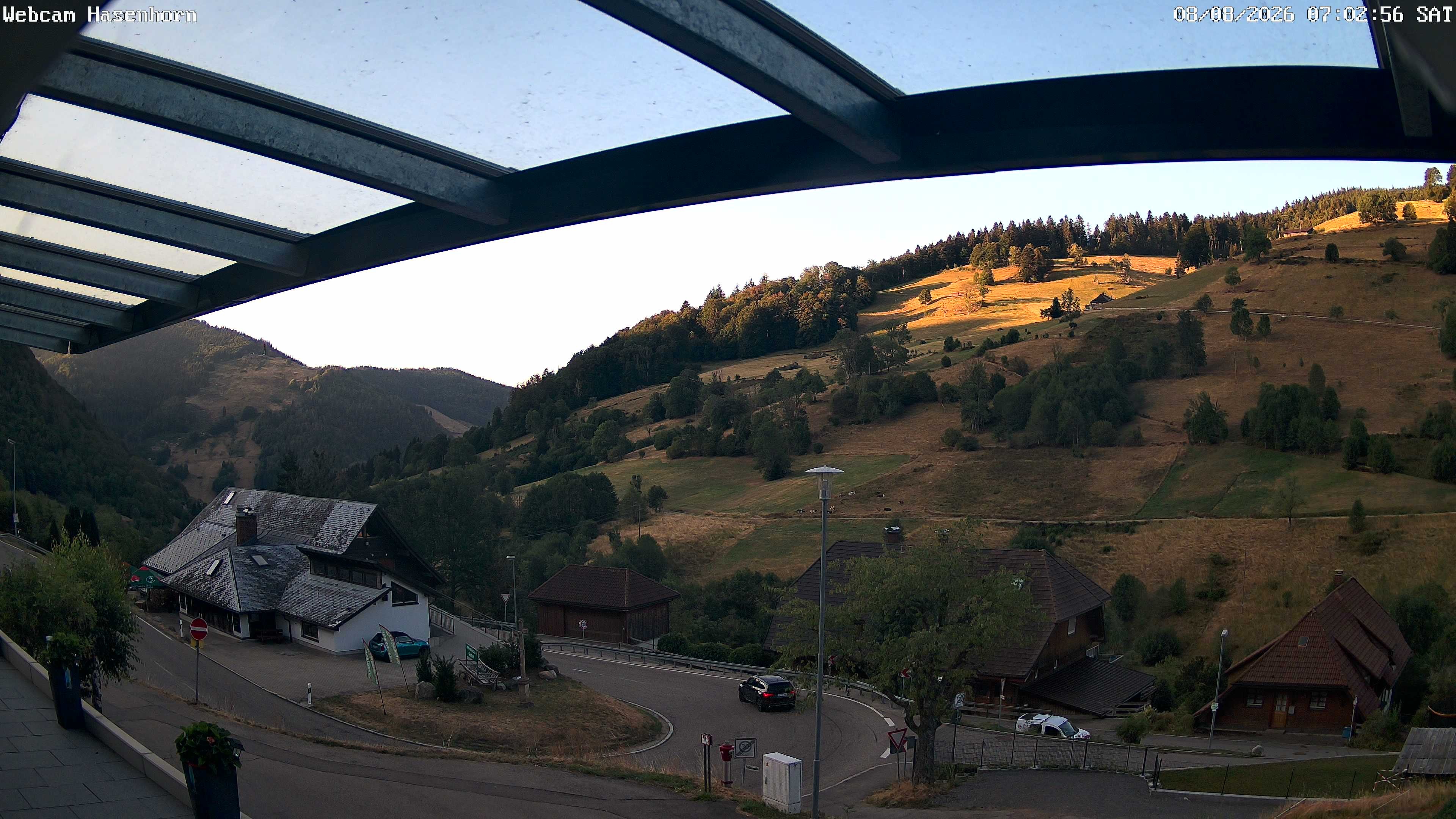 Archived image Webcam Hasenhorn mountain (Black Forest)