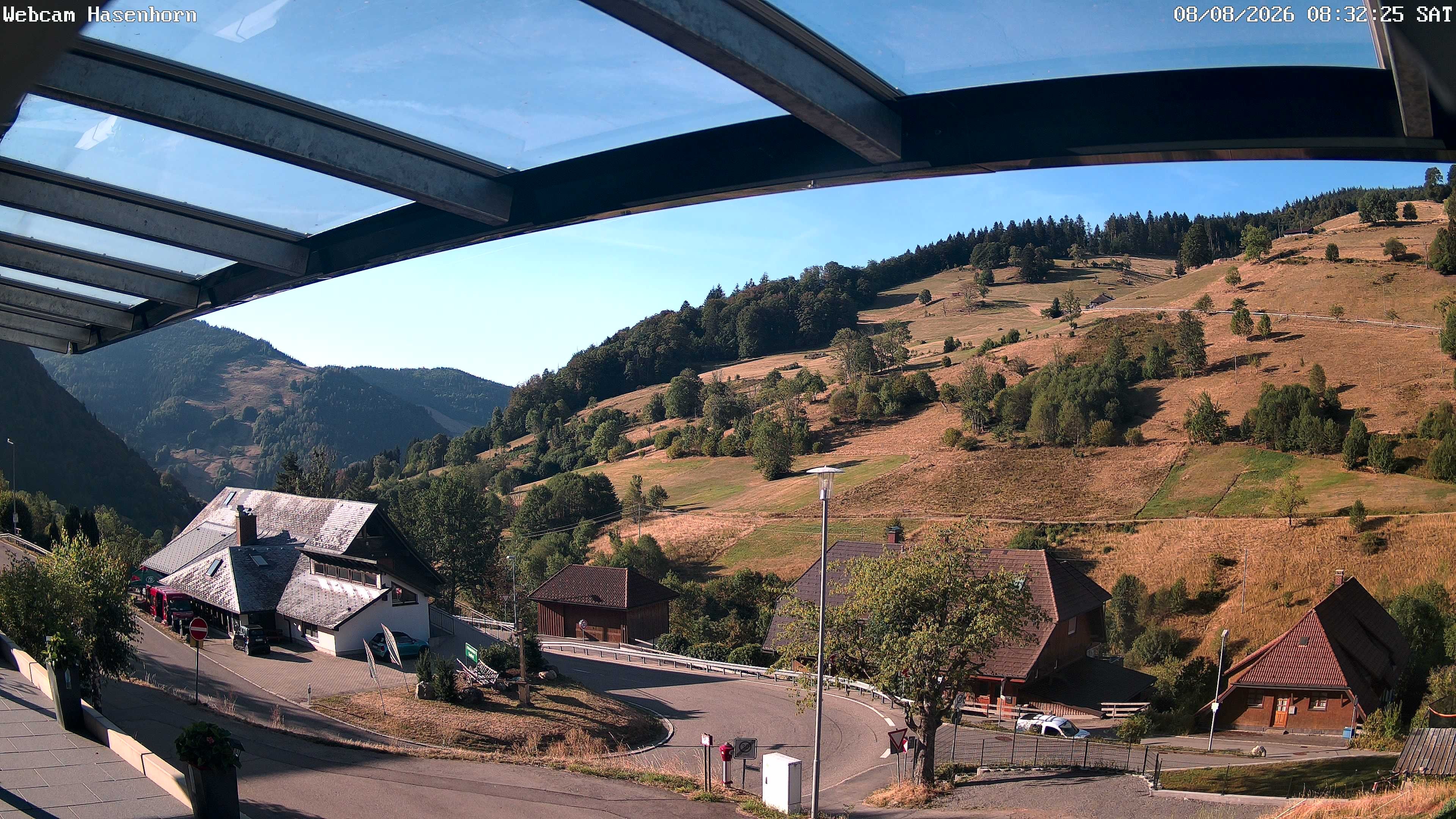 Archived image Webcam Hasenhorn mountain (Black Forest)