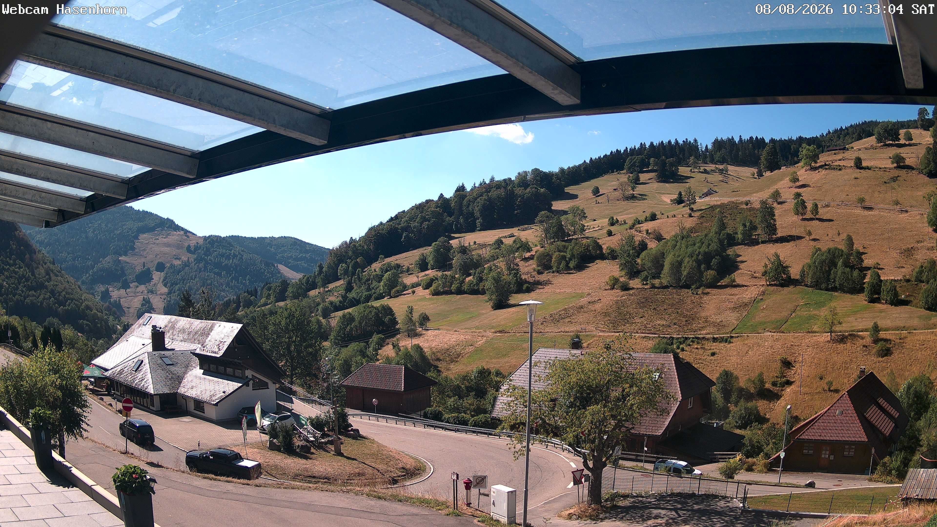 Archived image Webcam Hasenhorn mountain (Black Forest)