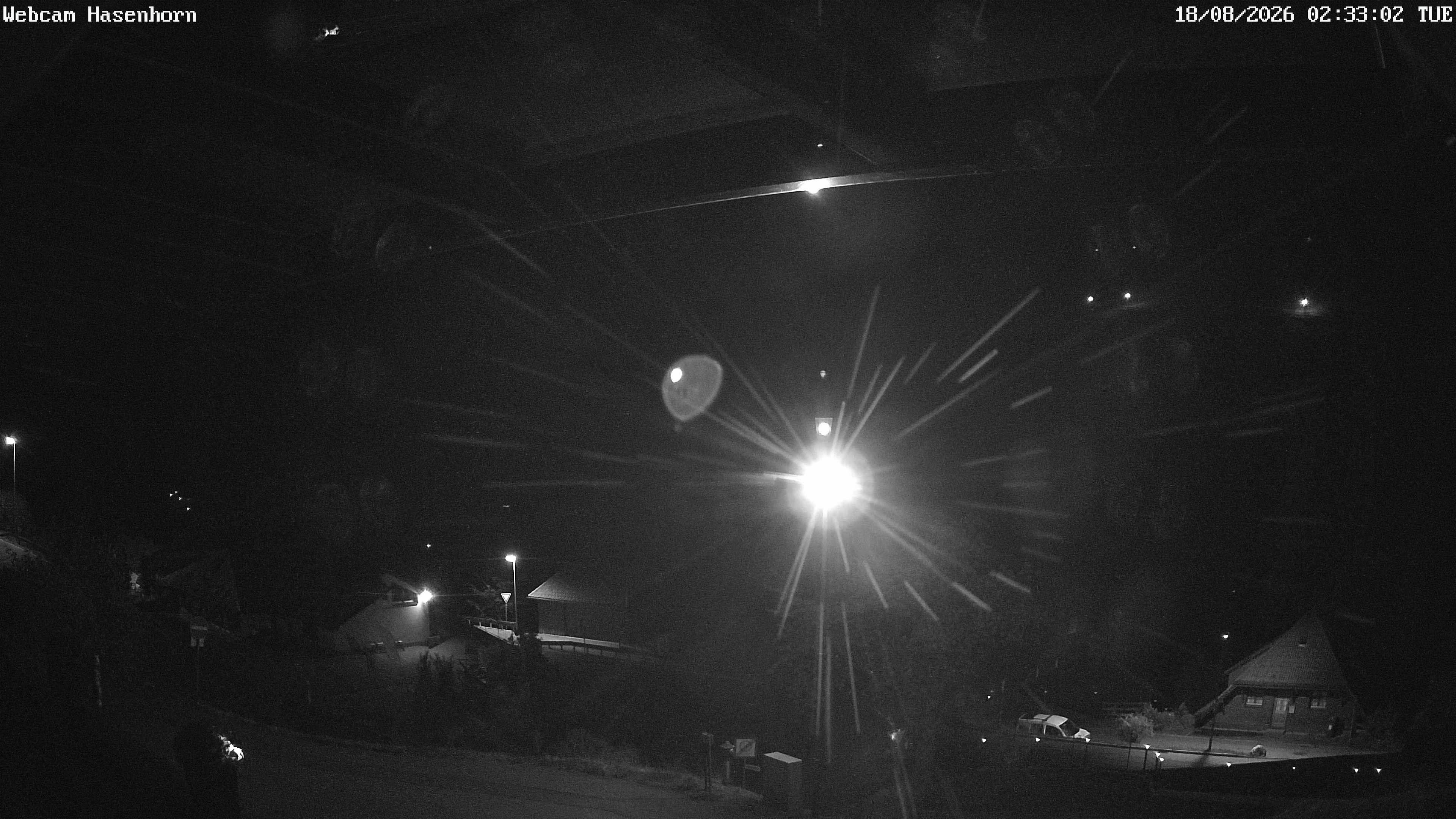 Archived image Webcam Hasenhorn mountain (Black Forest)