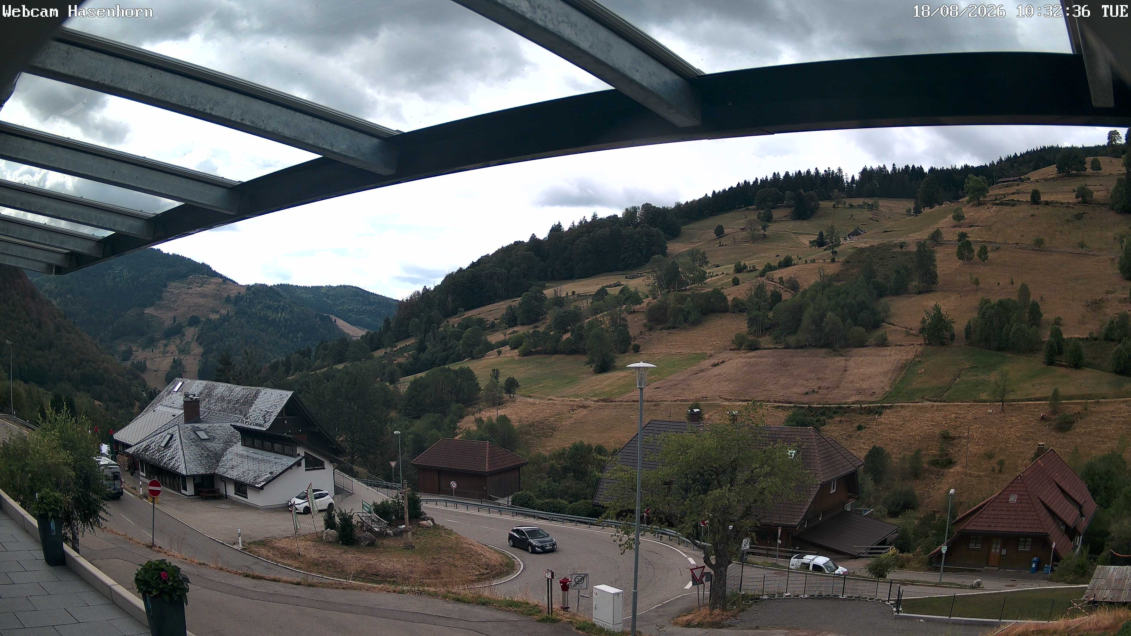 Archived image Webcam Hasenhorn mountain (Black Forest)