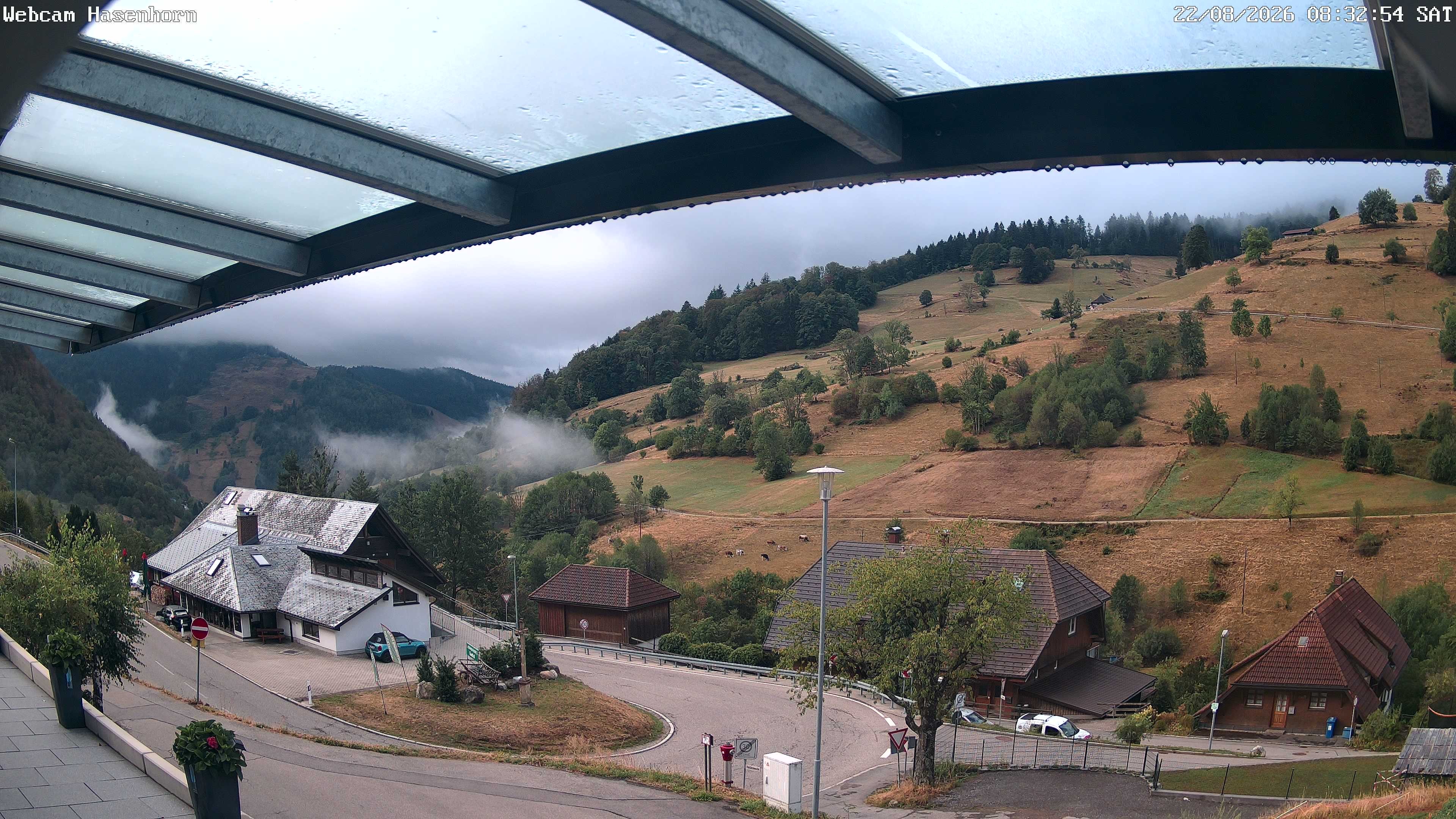 Archived image Webcam Hasenhorn mountain (Black Forest)