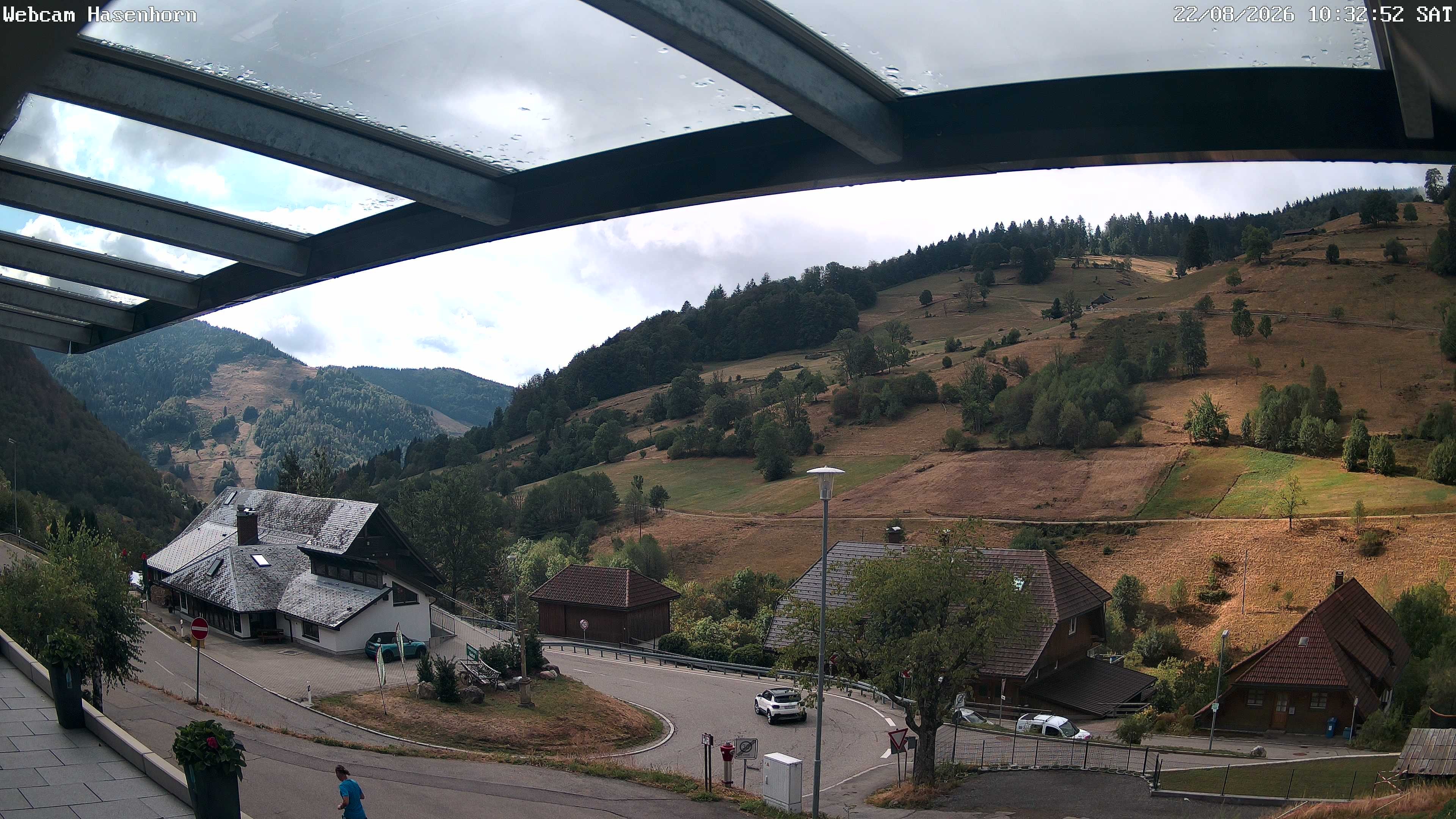 Archived image Webcam Hasenhorn mountain (Black Forest)