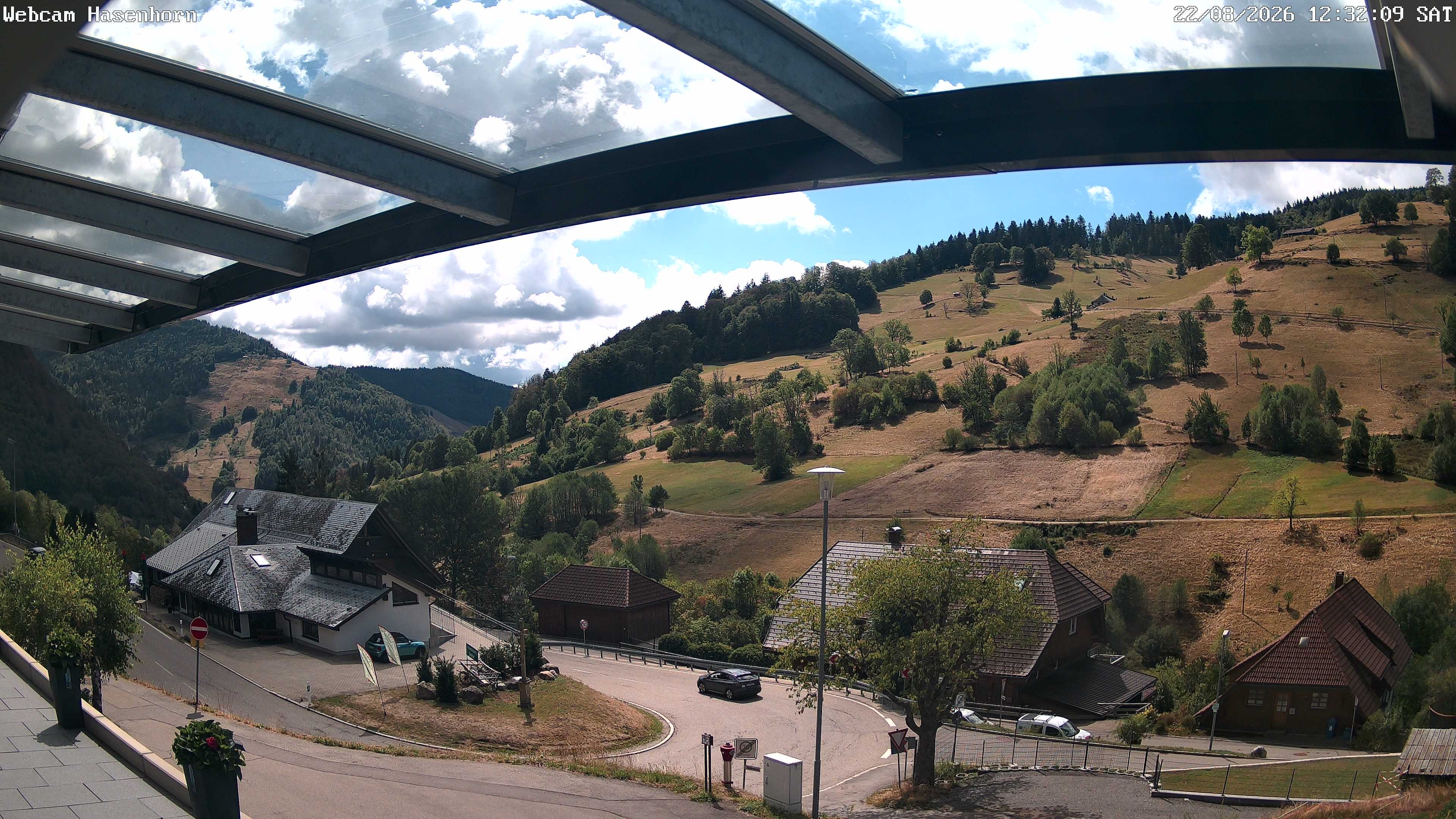 Archived image Webcam Hasenhorn mountain (Black Forest)