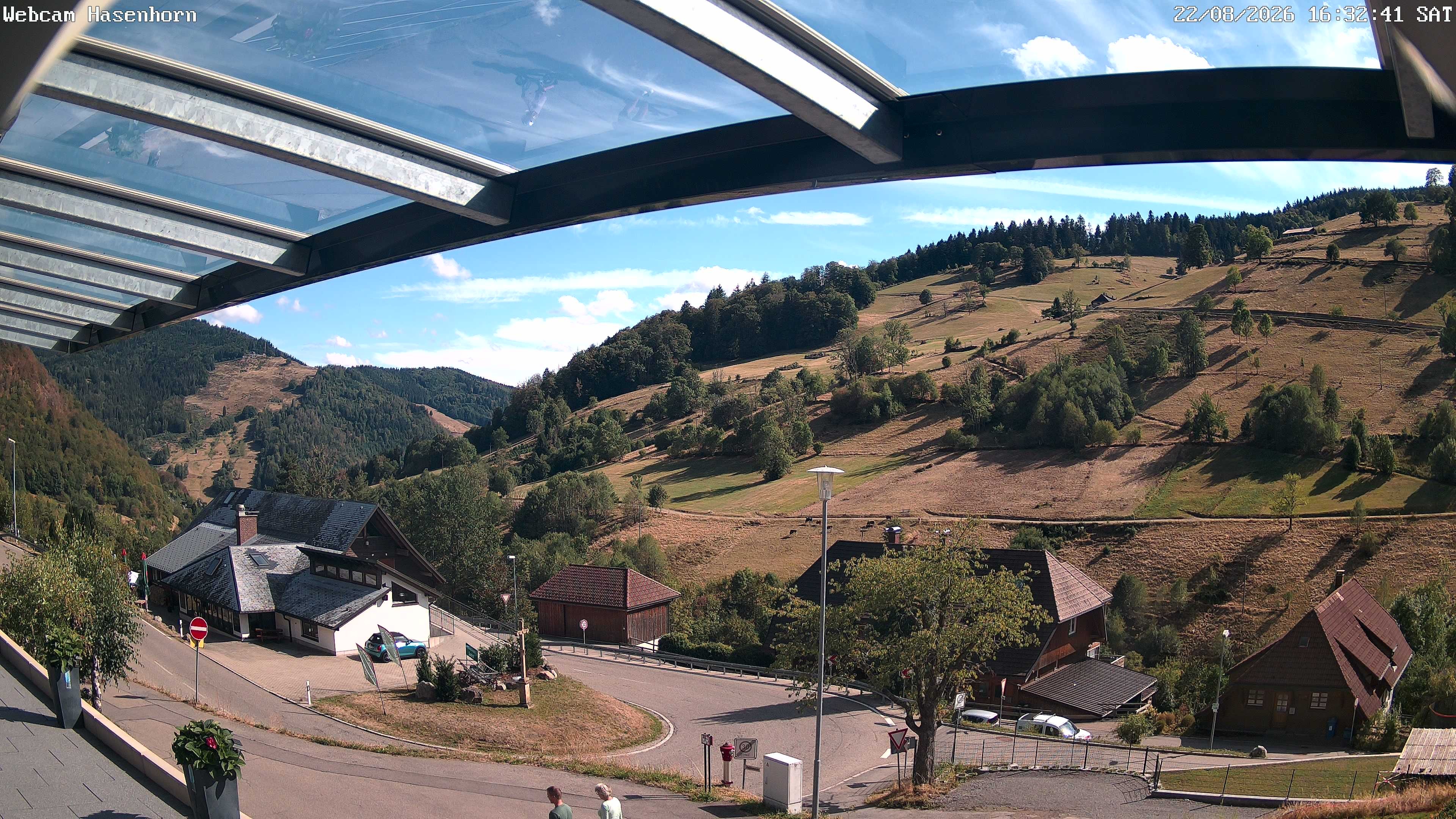Archived image Webcam Hasenhorn mountain (Black Forest)