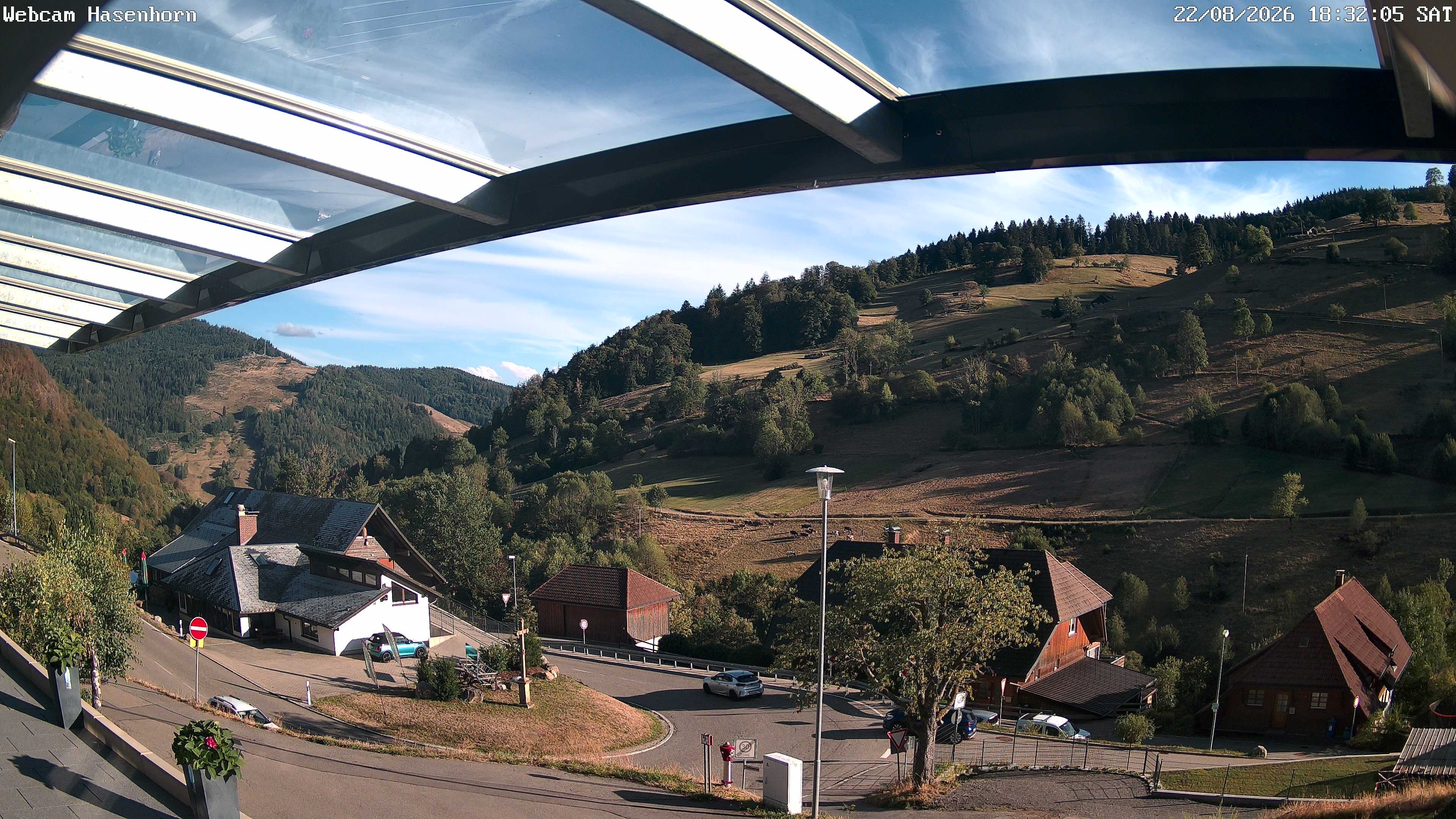 Archived image Webcam Hasenhorn mountain (Black Forest)