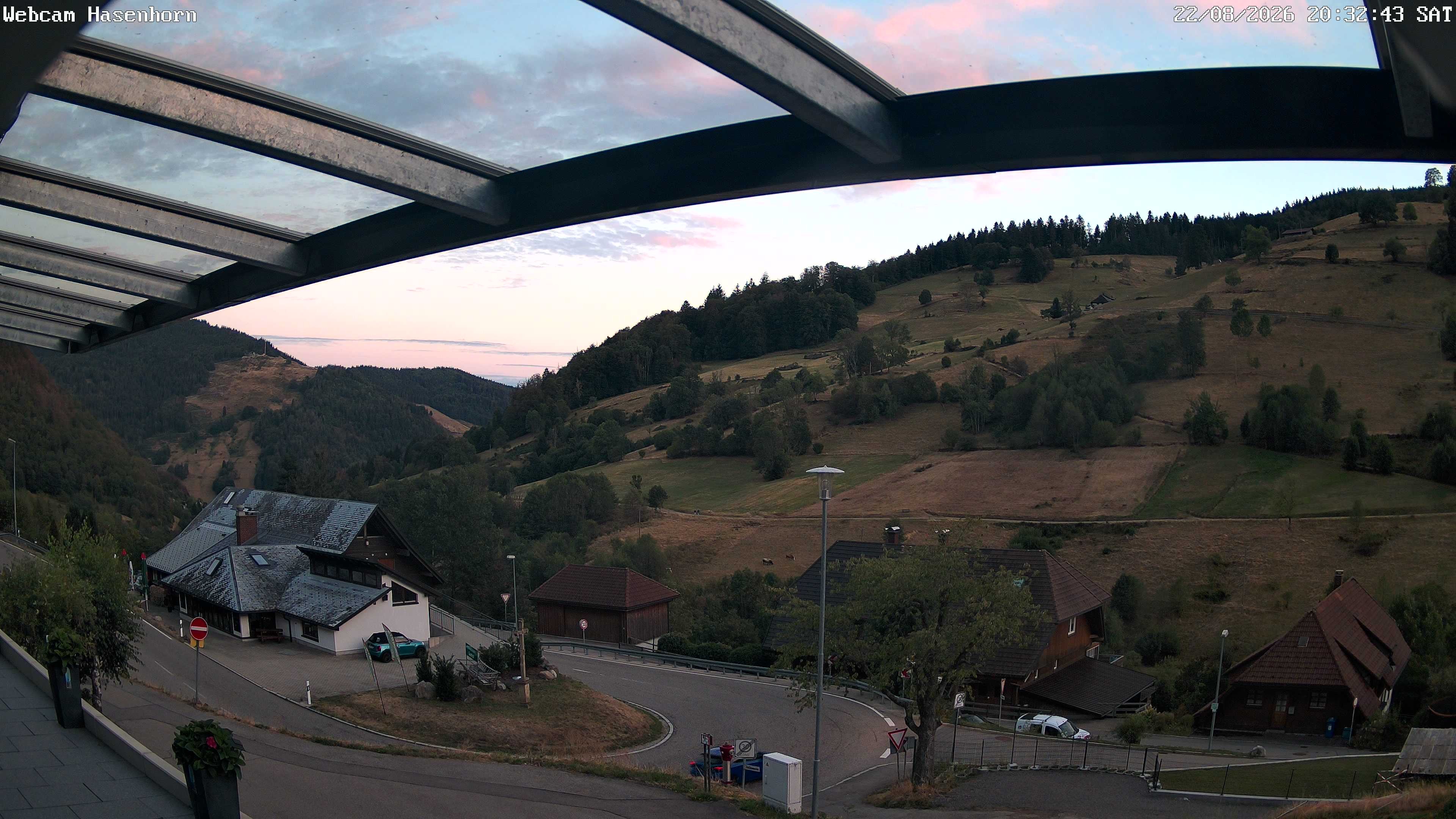 Archived image Webcam Hasenhorn mountain (Black Forest)