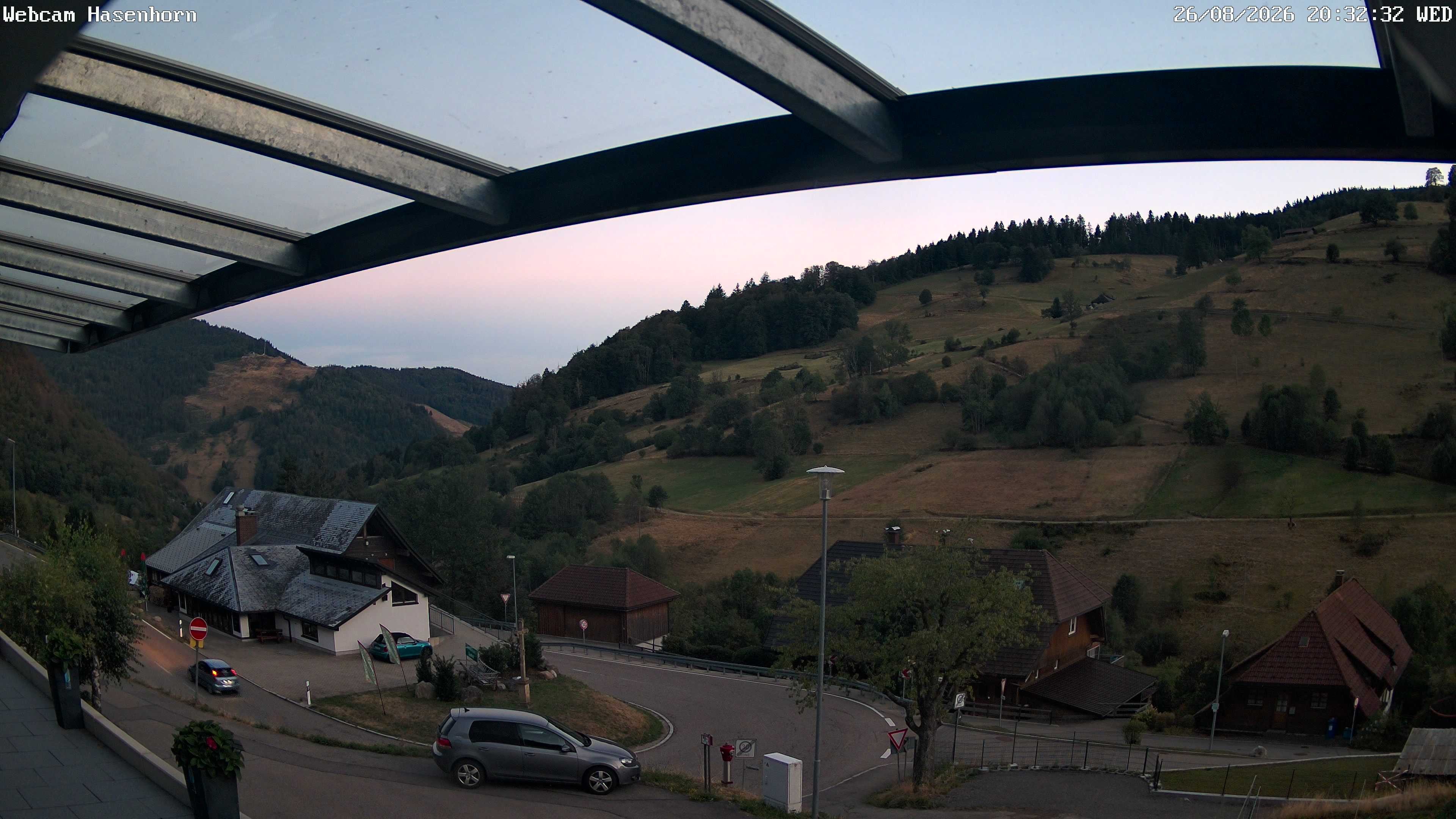 Archived image Webcam Hasenhorn mountain (Black Forest)