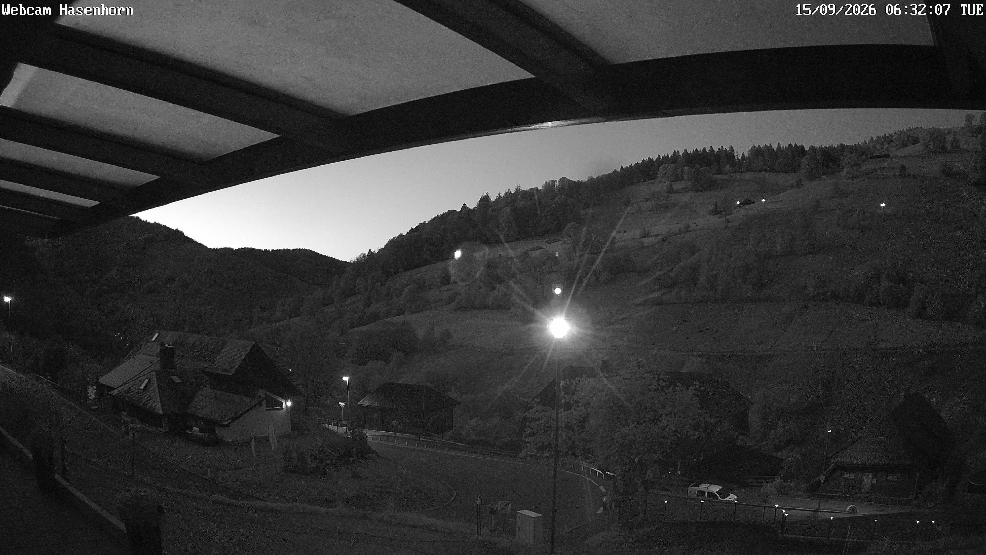 Archived image Webcam Hasenhorn mountain (Black Forest)
