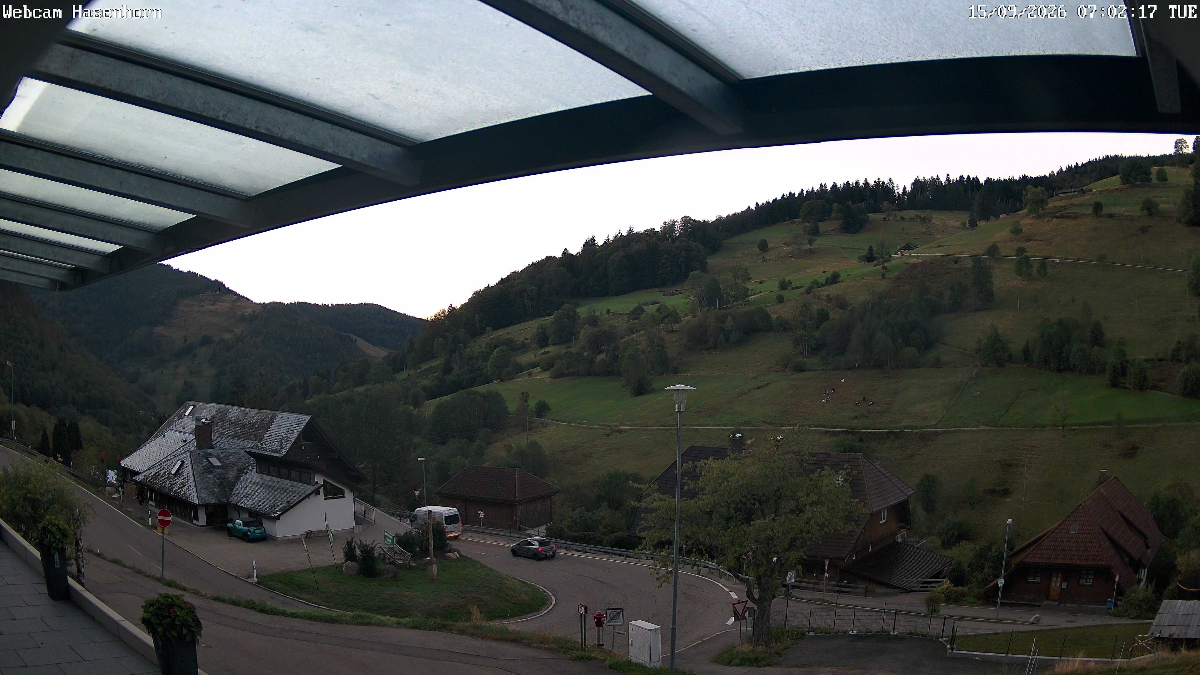 Archived image Webcam Hasenhorn mountain (Black Forest)