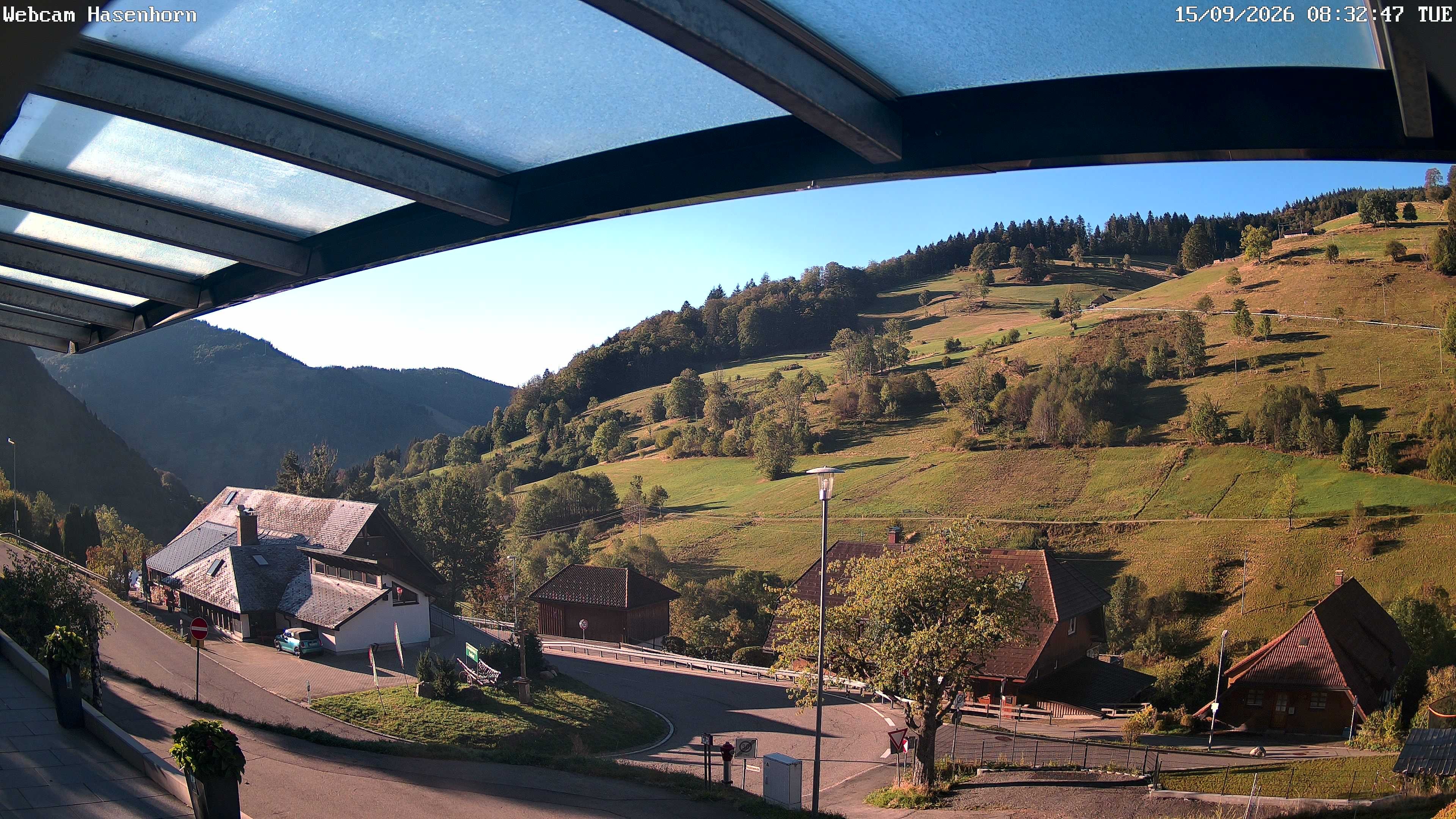 Archived image Webcam Hasenhorn mountain (Black Forest)