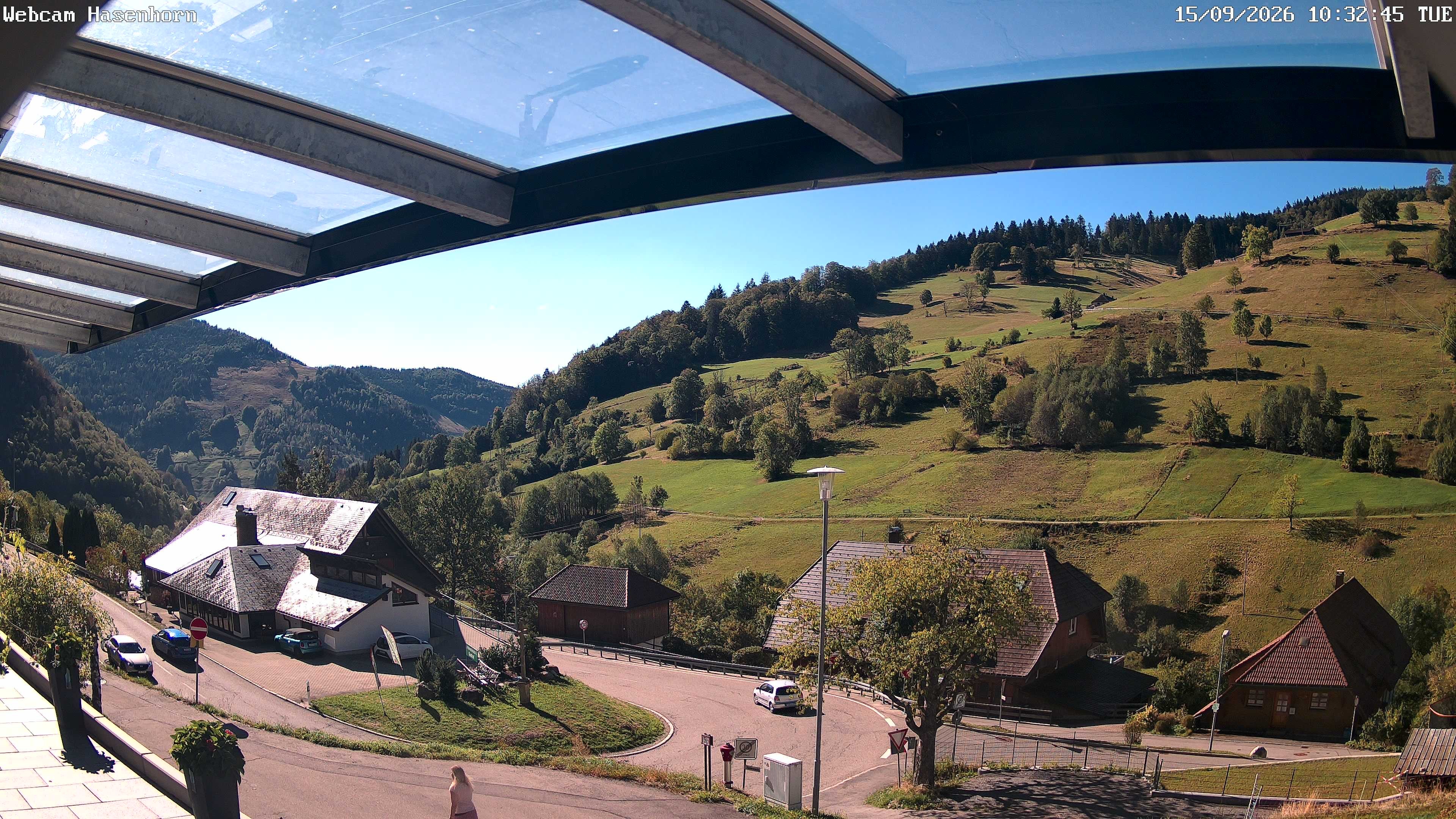 Archived image Webcam Hasenhorn mountain (Black Forest)
