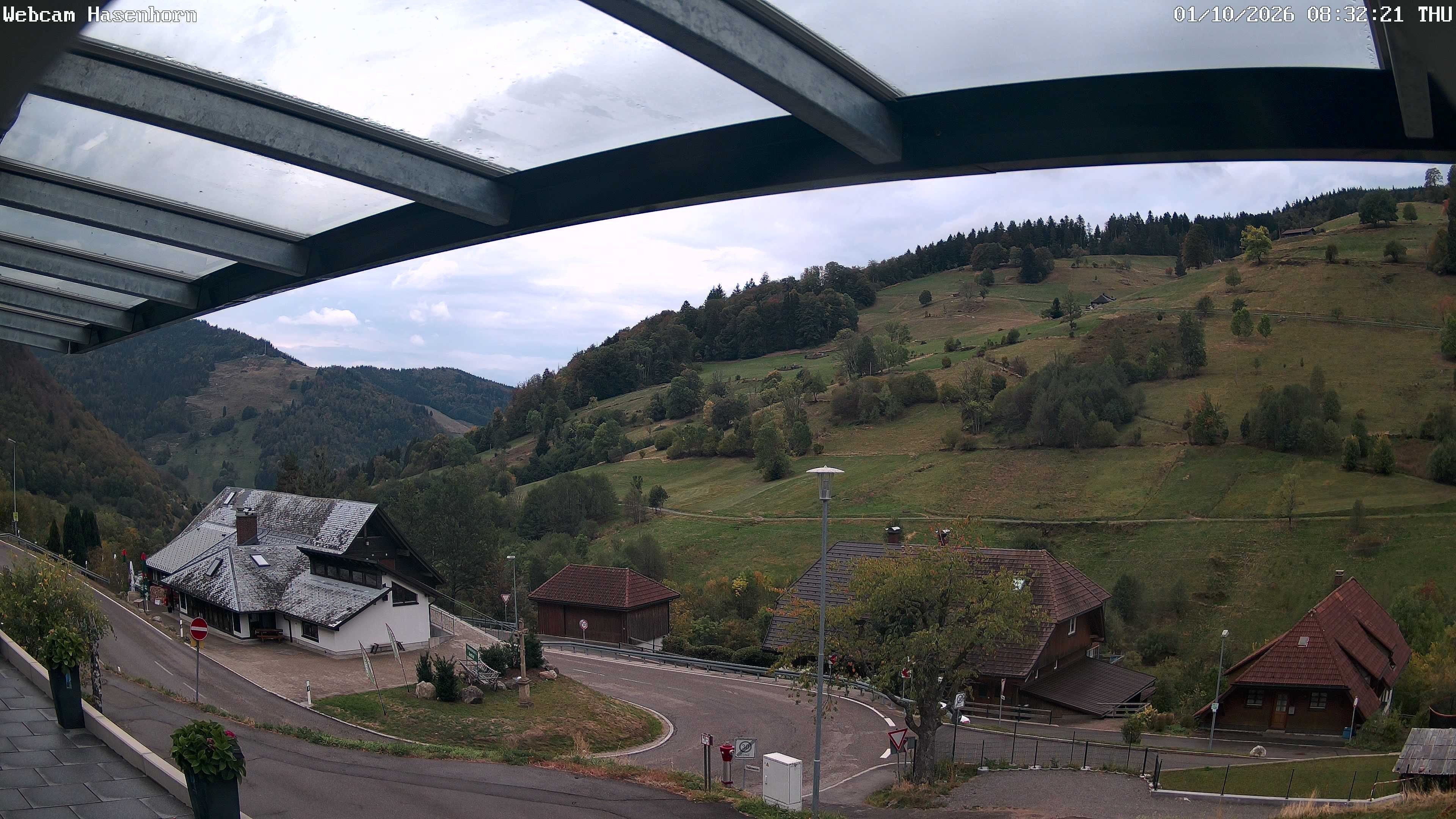 Archived image Webcam Hasenhorn mountain (Black Forest)