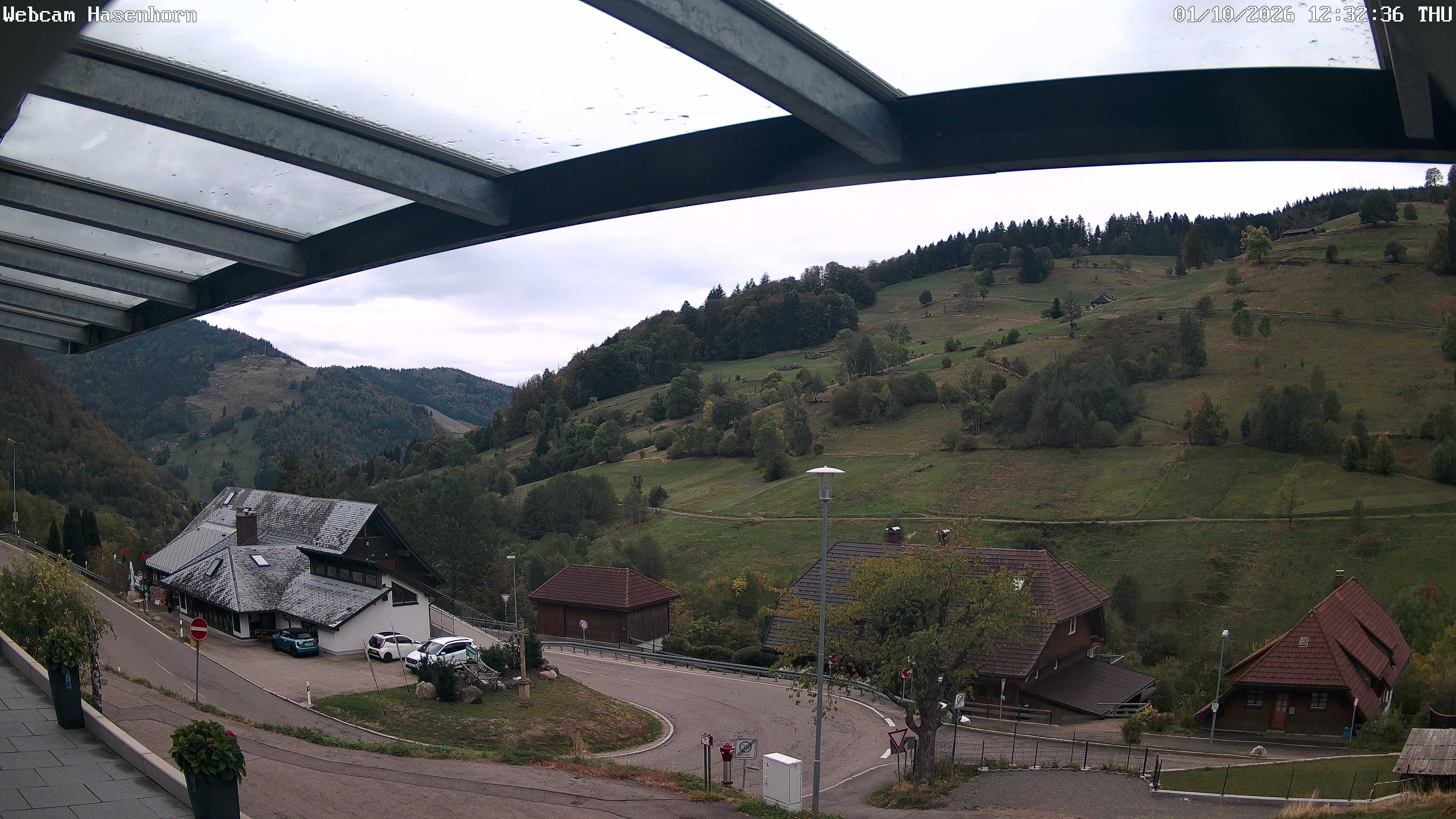 Archived image Webcam Hasenhorn mountain (Black Forest)