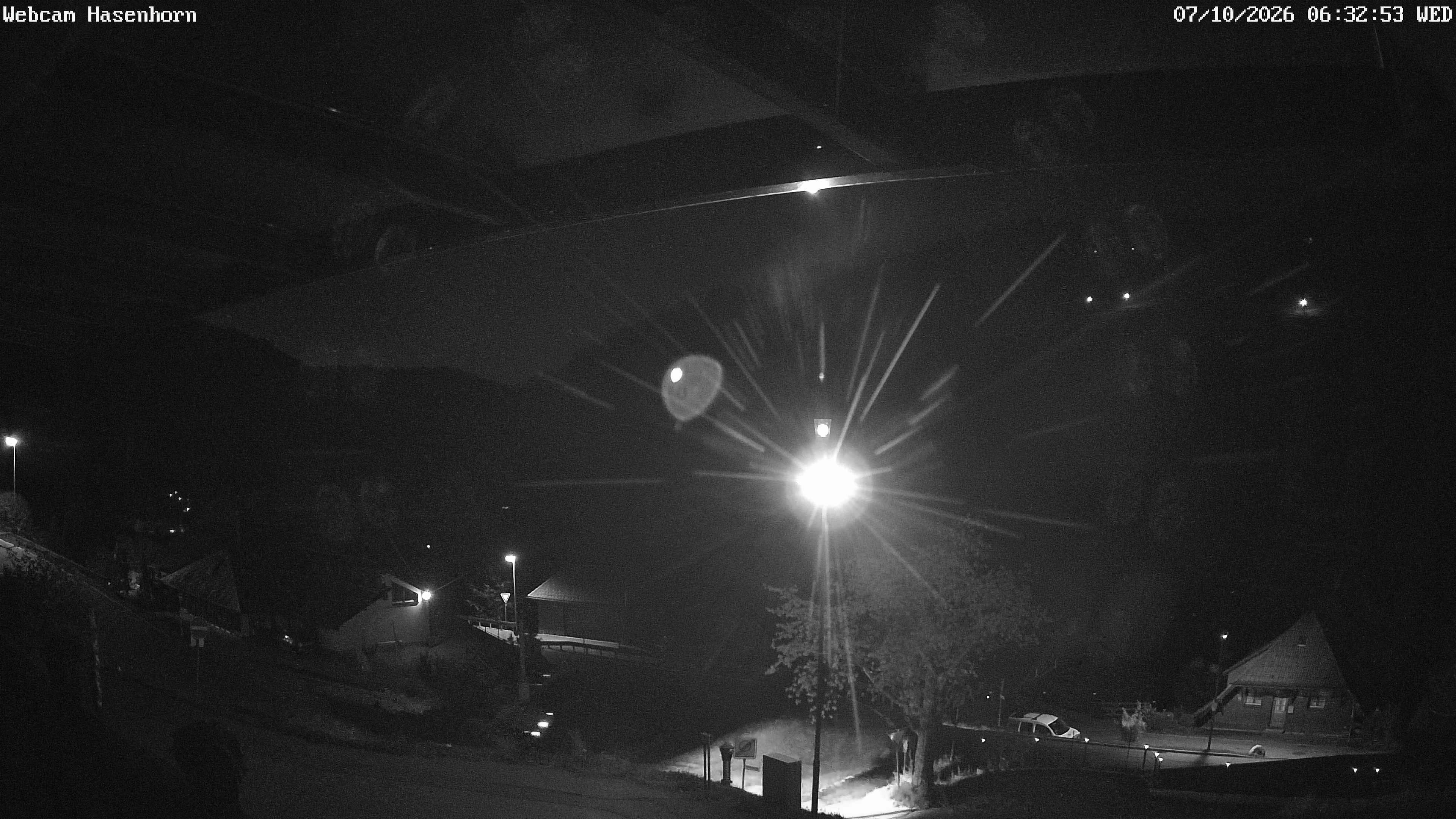 Archived image Webcam Hasenhorn mountain (Black Forest)