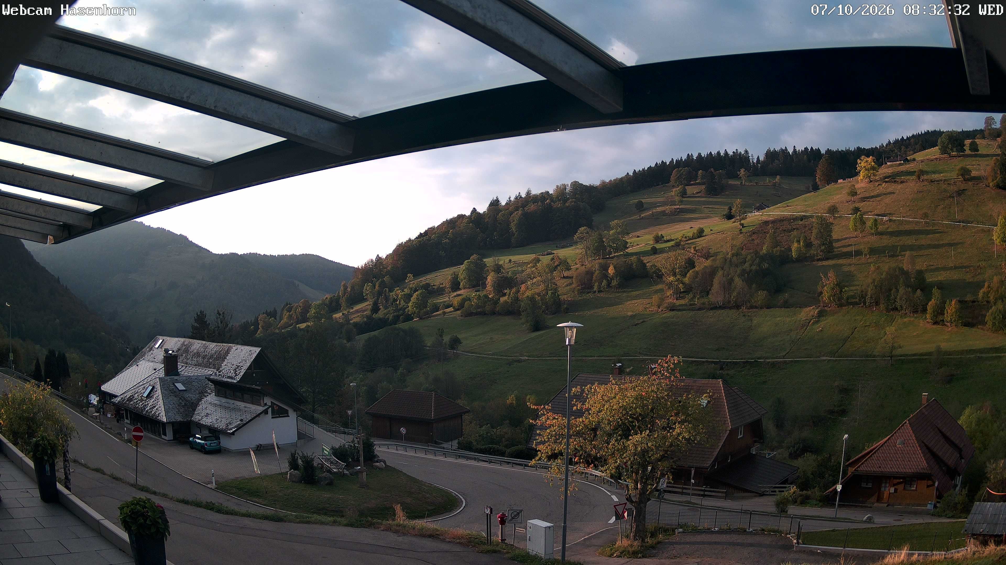 Archived image Webcam Hasenhorn mountain (Black Forest)