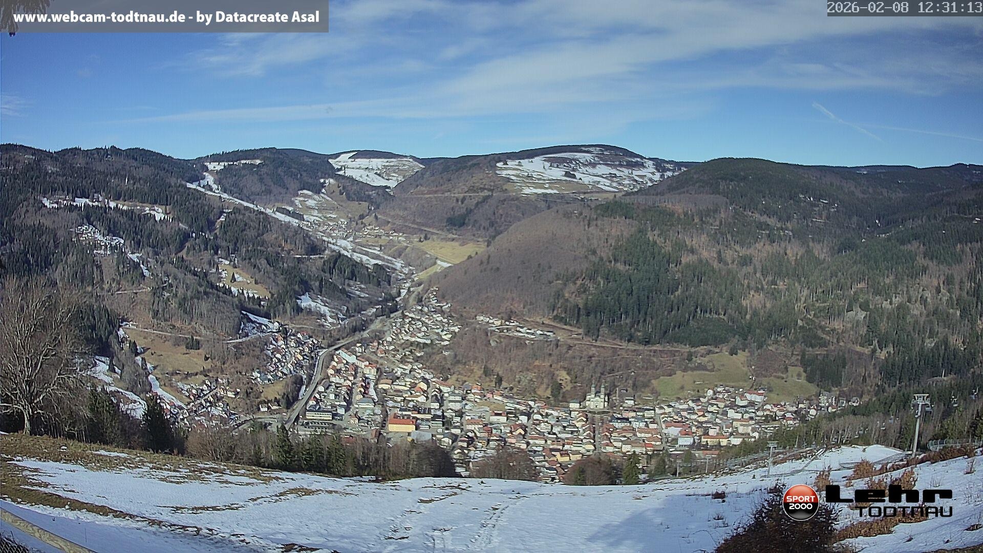 Archiv Foto Webcam Todtnau: Rodelbahn Hasenhorn