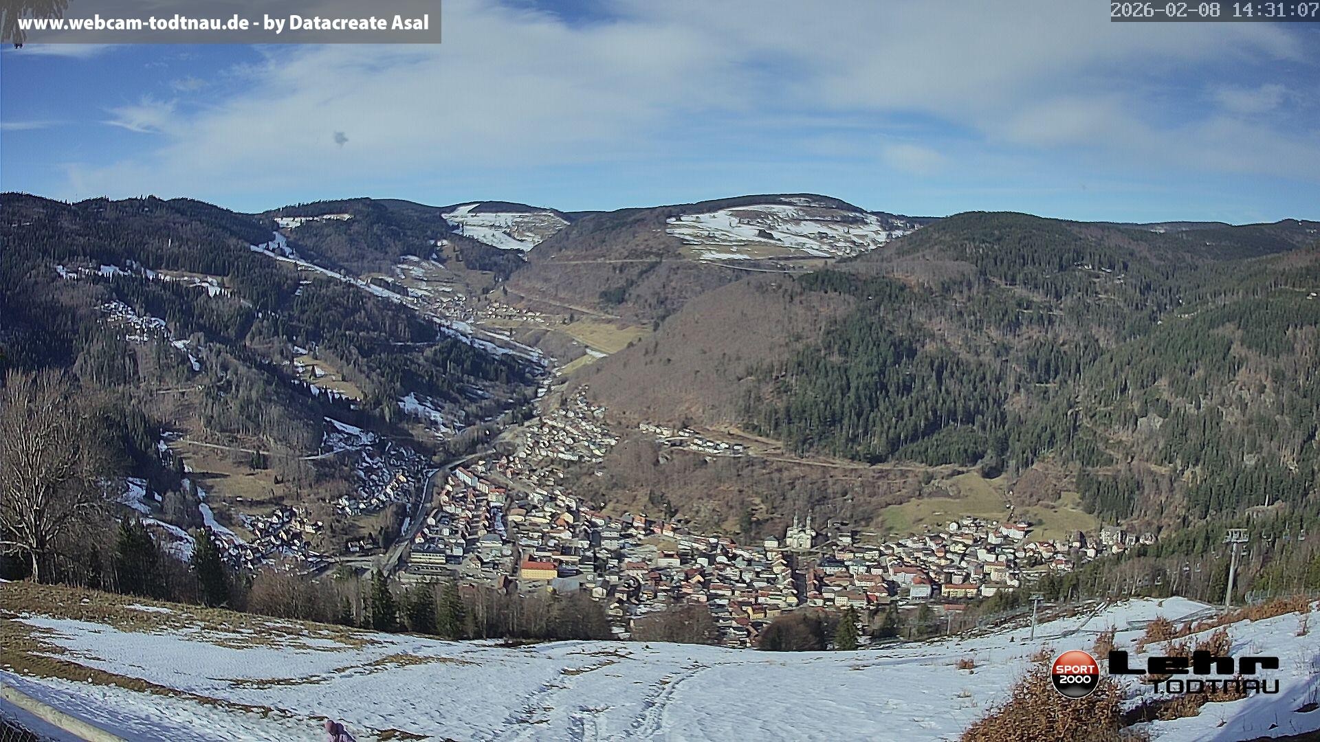 Archiv Foto Webcam Todtnau: Rodelbahn Hasenhorn