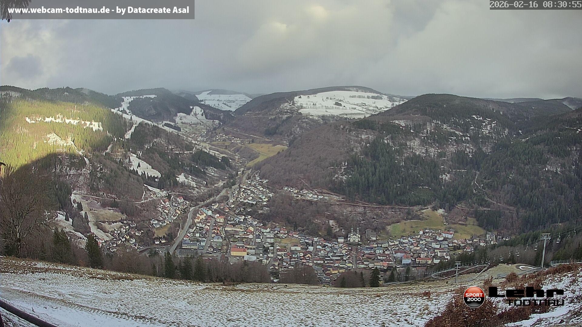 Archiv Foto Webcam Todtnau: Rodelbahn Hasenhorn