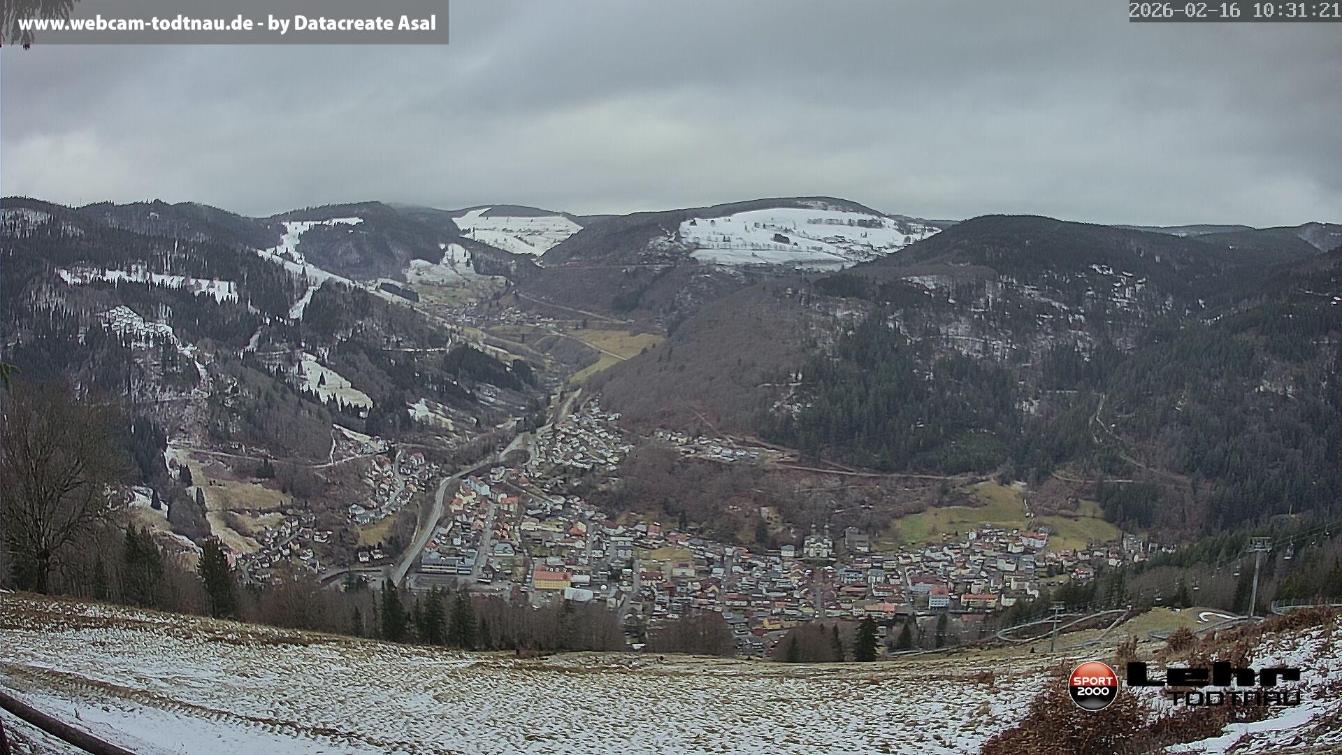 Archiv Foto Webcam Todtnau: Rodelbahn Hasenhorn