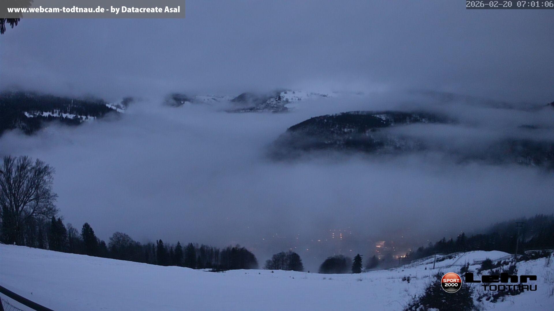 Archiv Foto Webcam Todtnau: Rodelbahn Hasenhorn