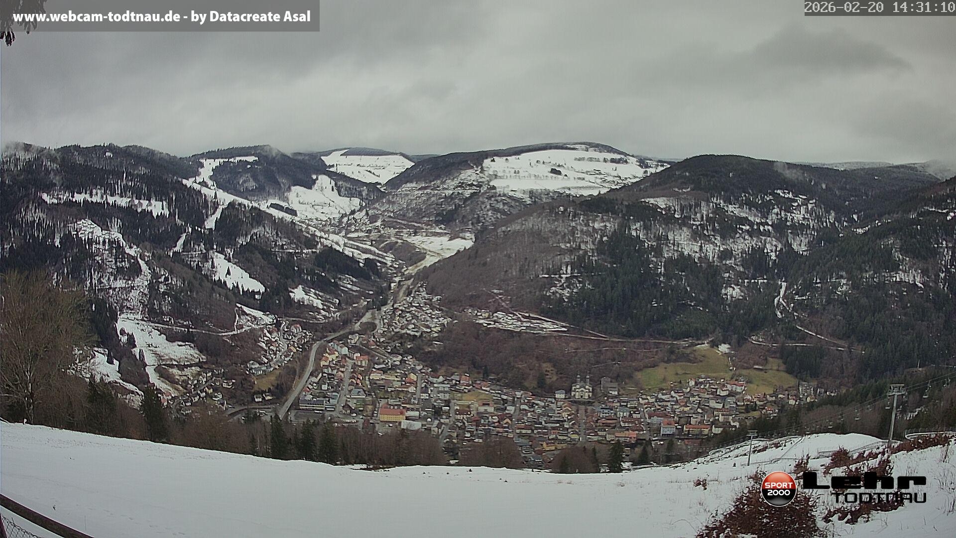 Archiv Foto Webcam Todtnau: Rodelbahn Hasenhorn