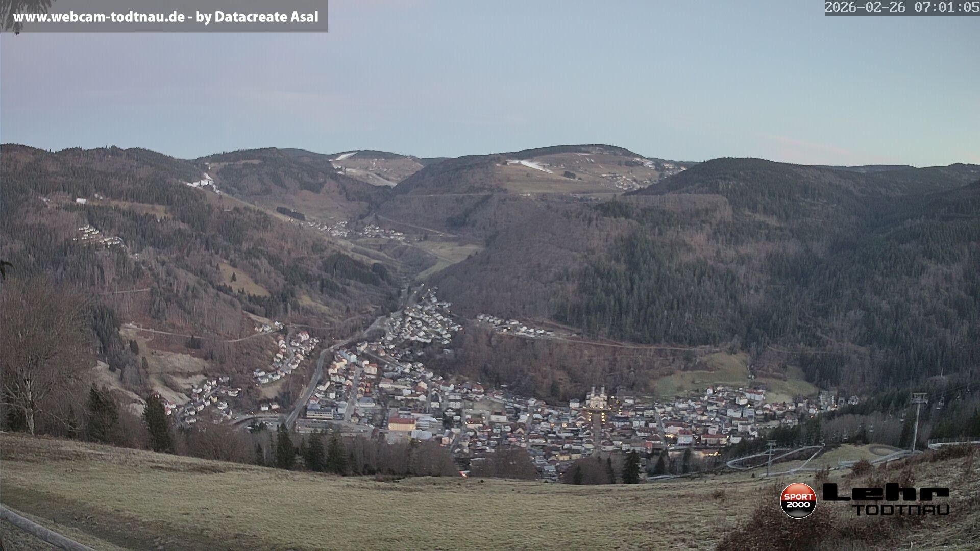 Archived image Webcam Todtnau, Black Forest