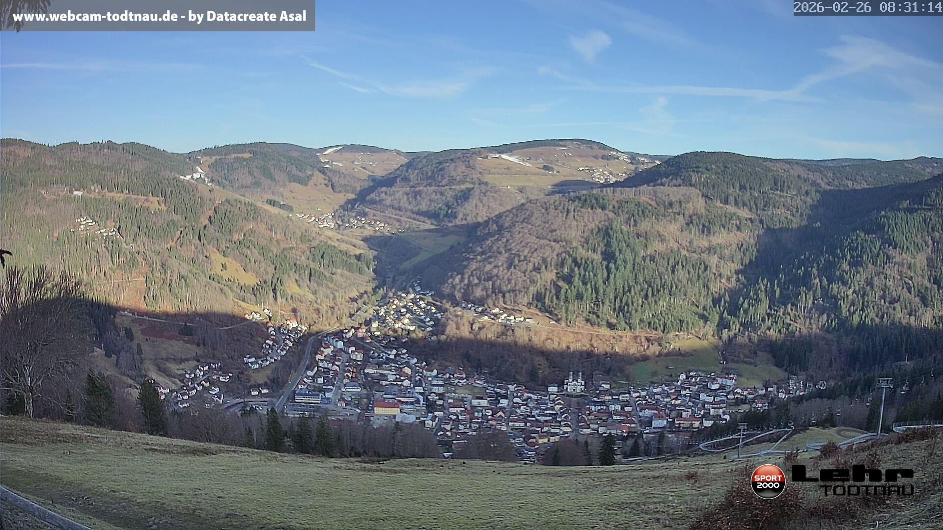 Archived image Webcam Todtnau, Black Forest