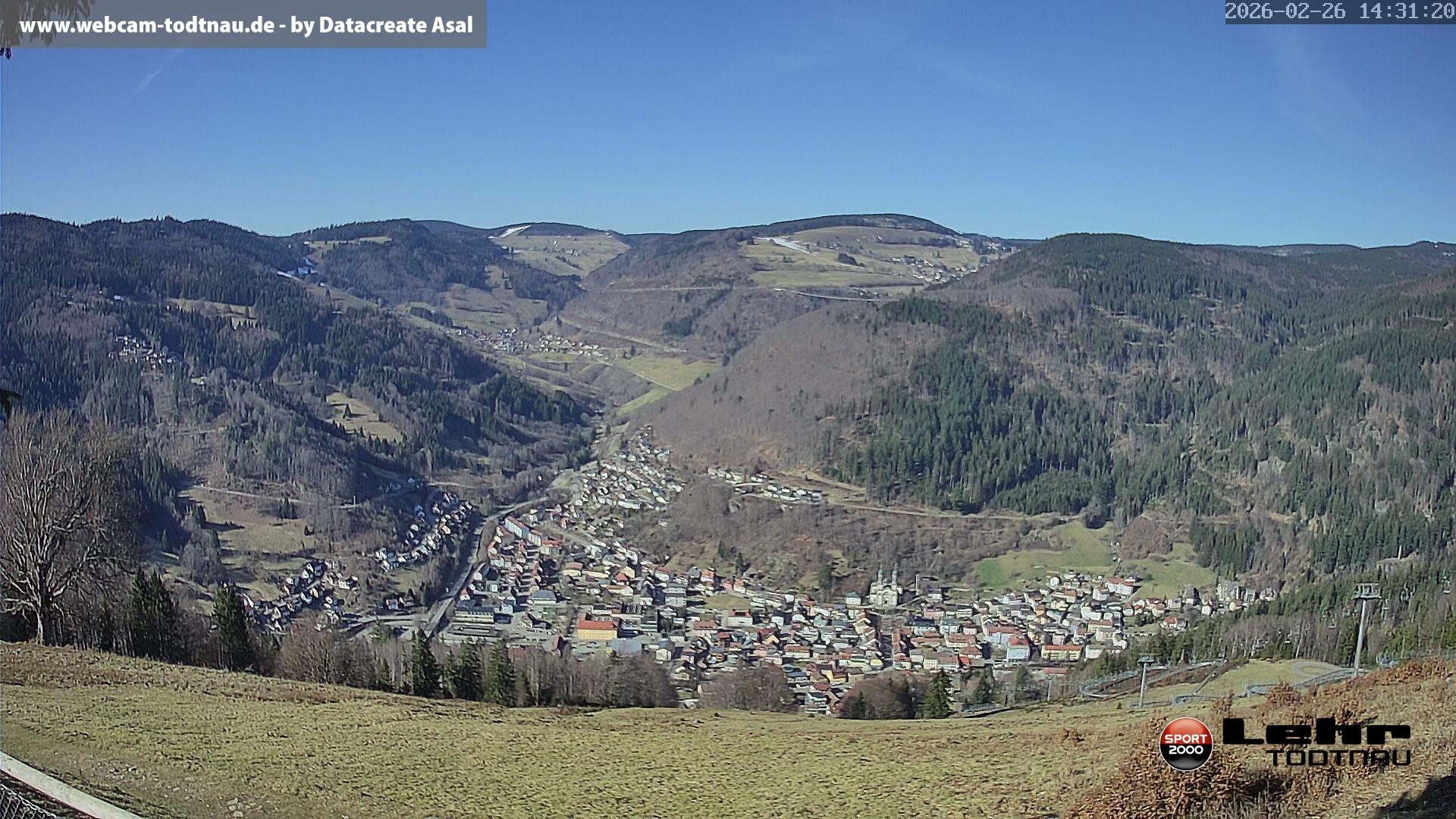 Archived image Webcam Todtnau, Black Forest