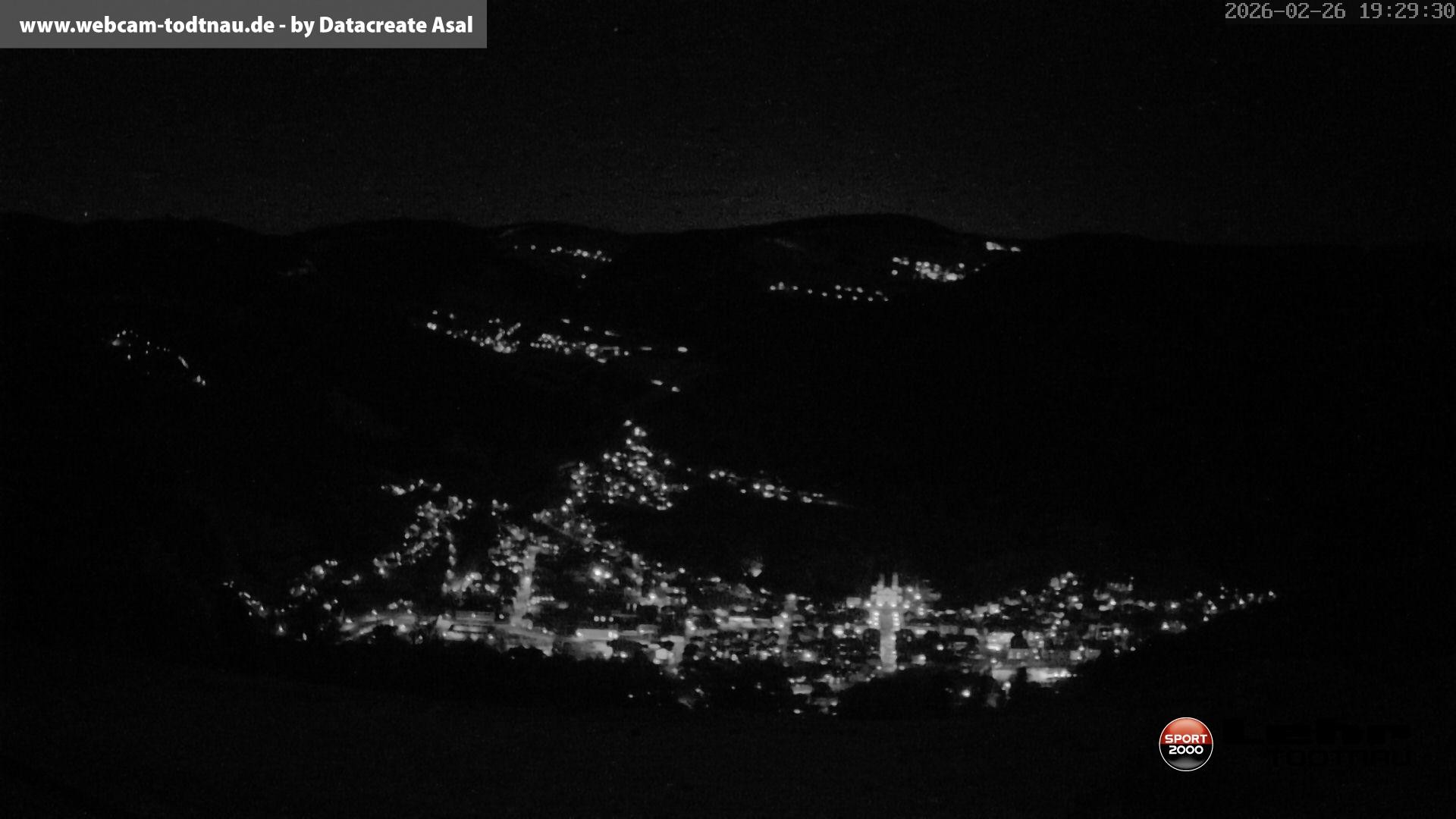 Archived image Webcam Todtnau, Black Forest