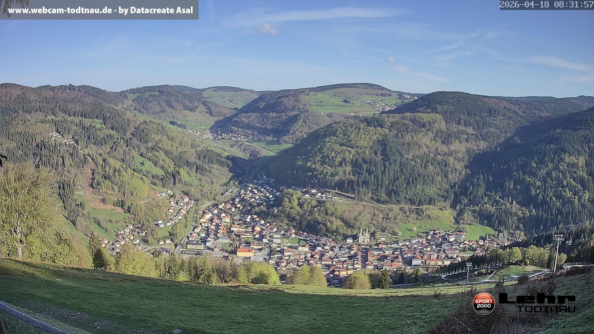 Archiv Foto Webcam Todtnau: Rodelbahn Hasenhorn