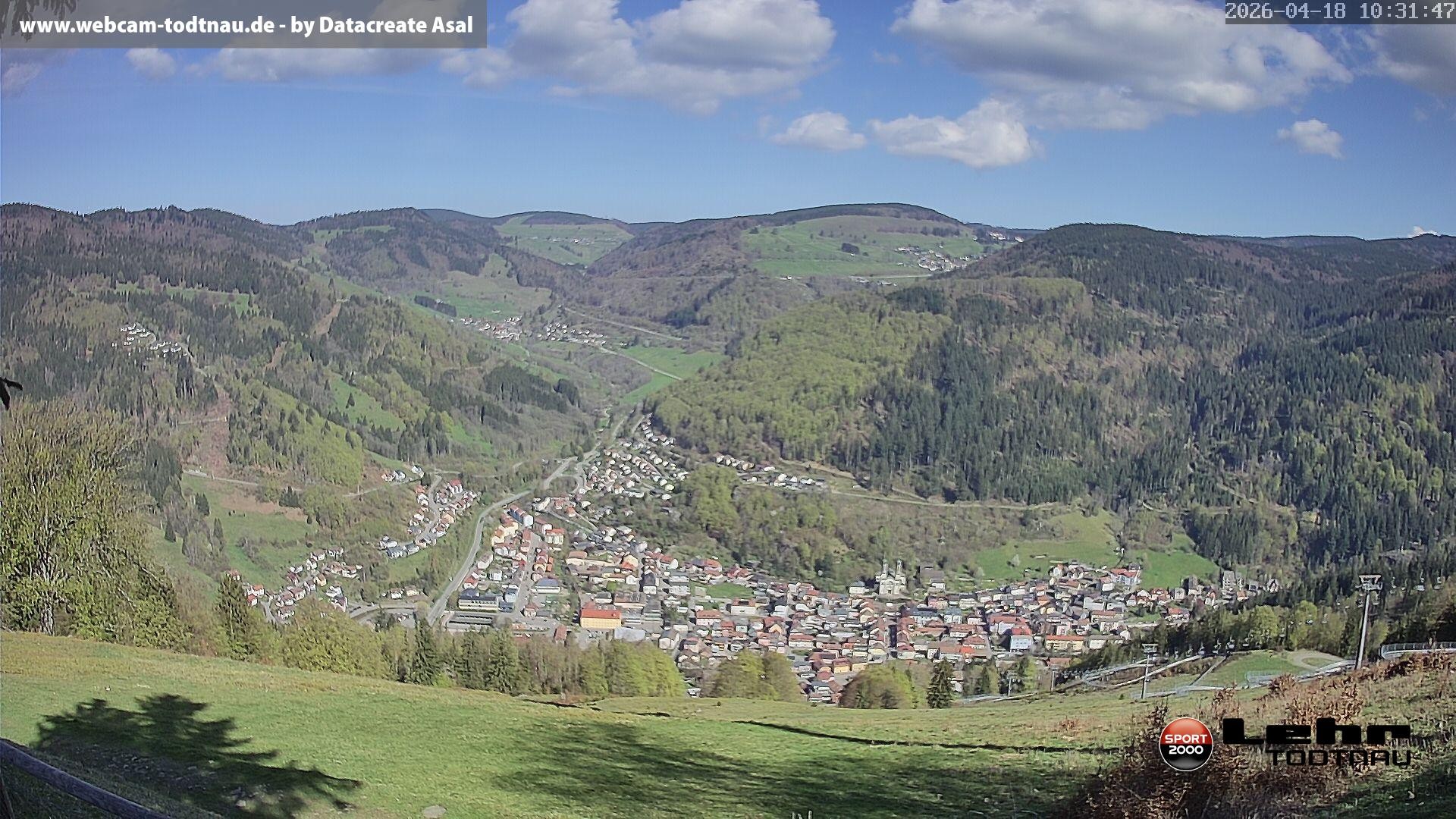 Archiv Foto Webcam Todtnau: Rodelbahn Hasenhorn