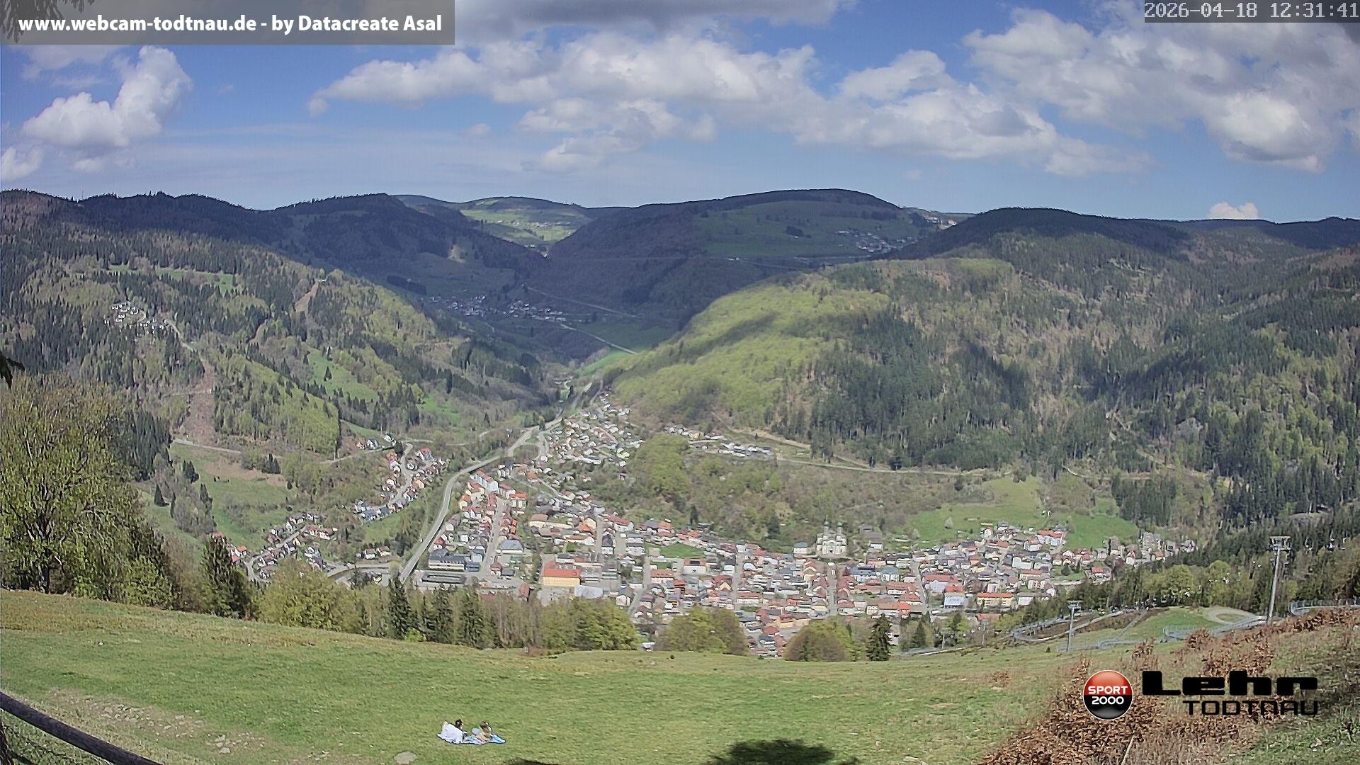 Archiv Foto Webcam Todtnau: Rodelbahn Hasenhorn