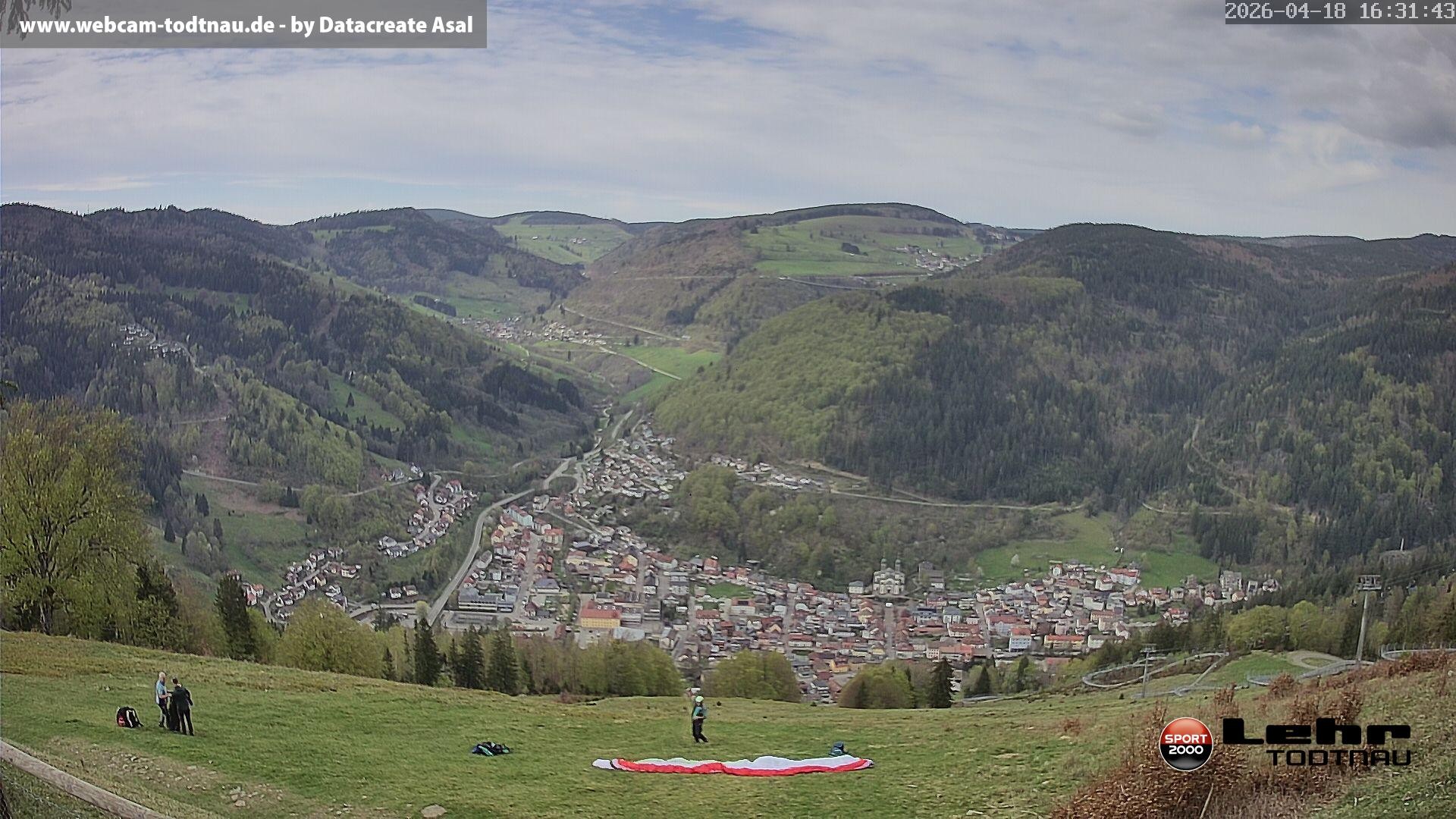 Archiv Foto Webcam Todtnau: Rodelbahn Hasenhorn