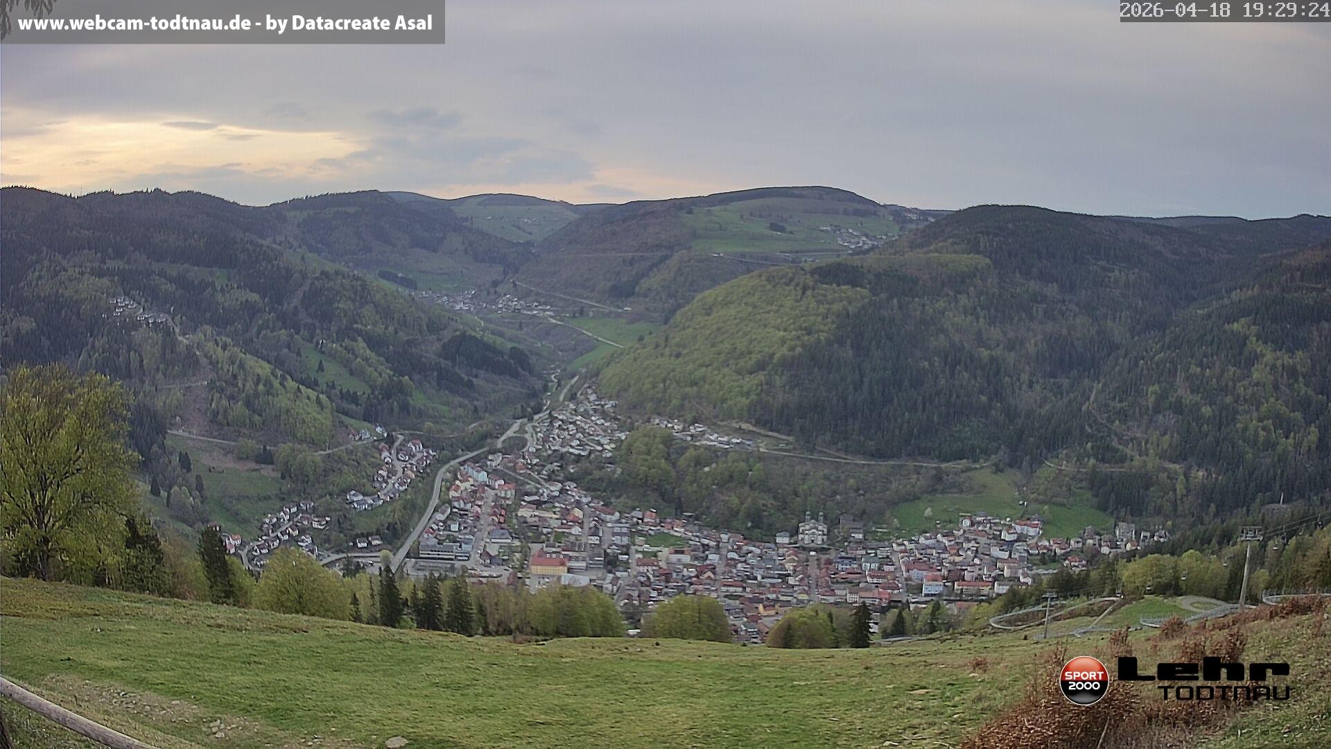 Archiv Foto Webcam Todtnau: Rodelbahn Hasenhorn